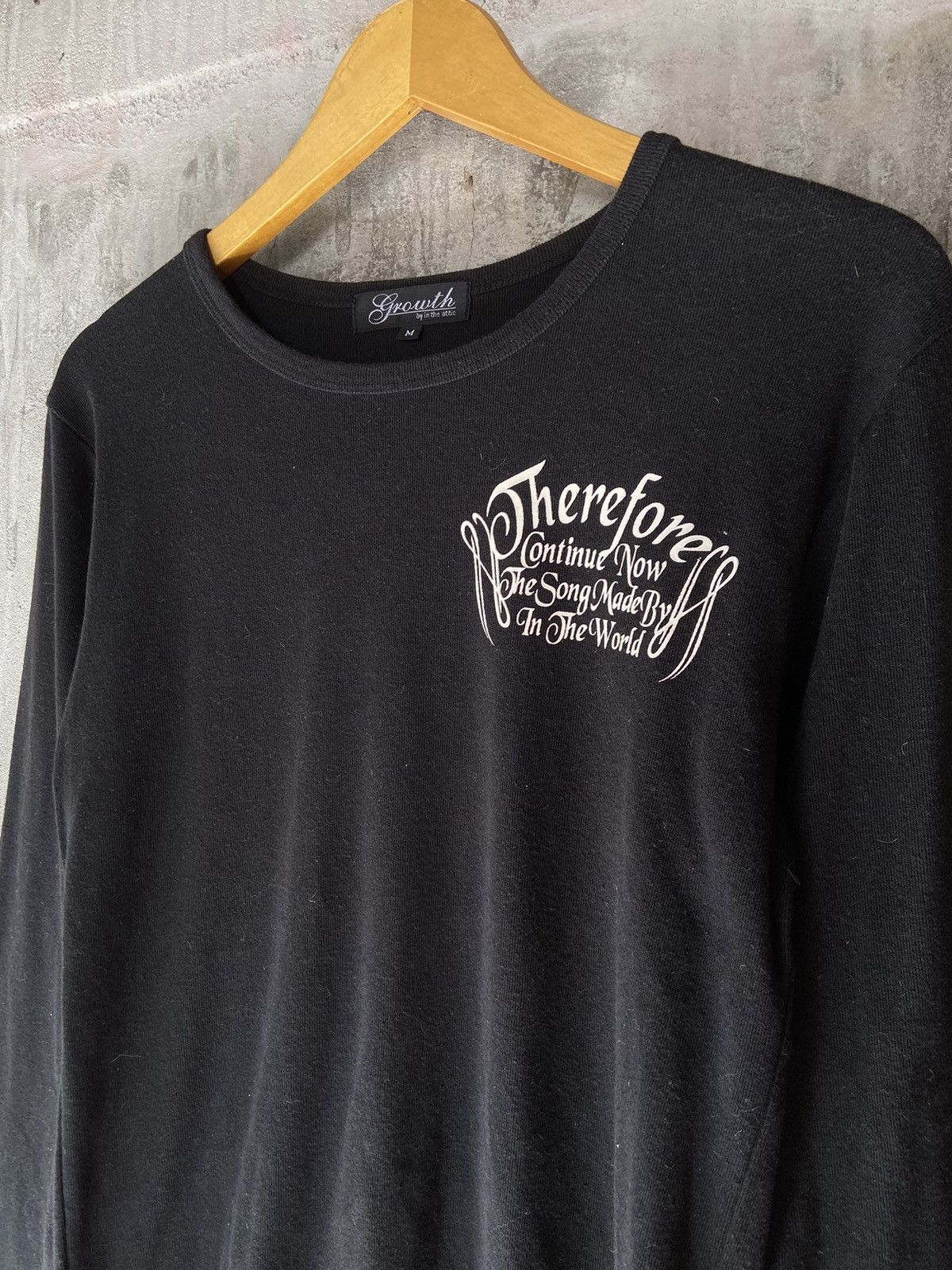 In The Attic GROWTH BY IN THE ATTIC SKULL POEM LONG SLEEVE Size US S / EU 44-46 / 1 - 8 Thumbnail