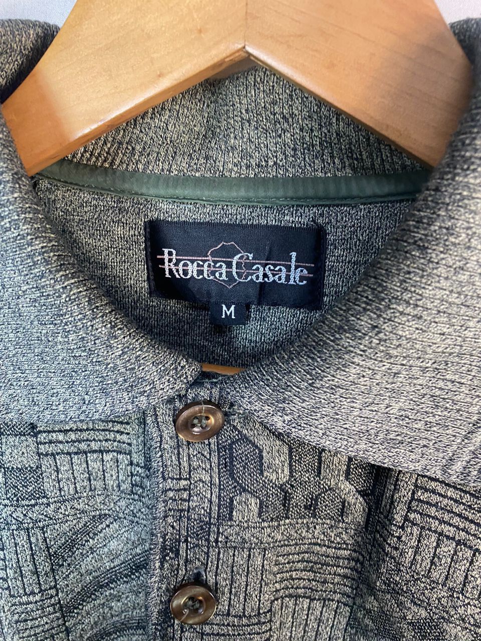 Japanese Brand × Vintage Vintage Rocca casale polo sweatshirt Size US M / EU 48-50 / 2 - 5 Thumbnail