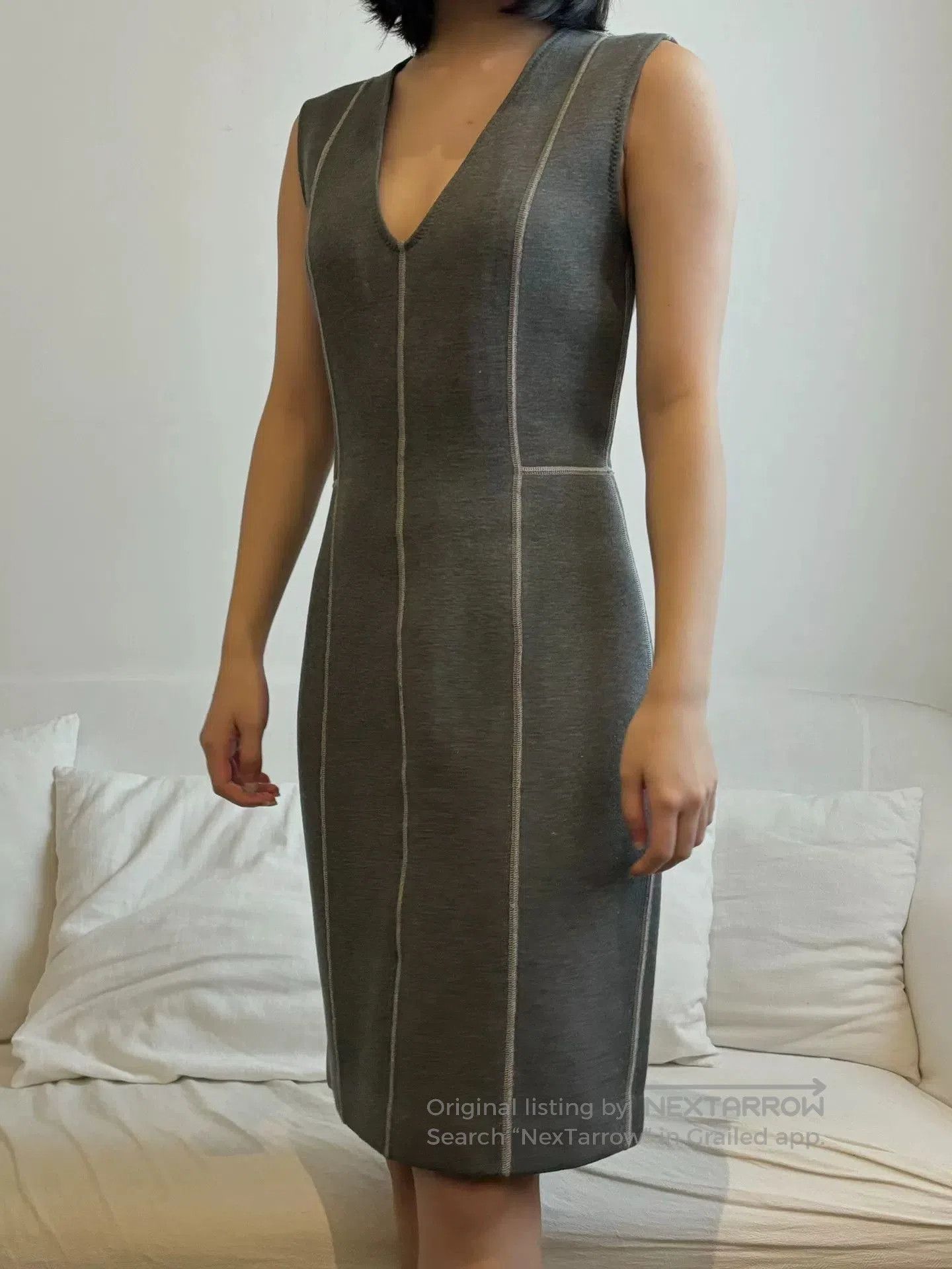 Maison Margiela Maison Martin Margiela Gray Dress F/W15. Size M / US 6-8 / IT 42-44 - 3 Thumbnail