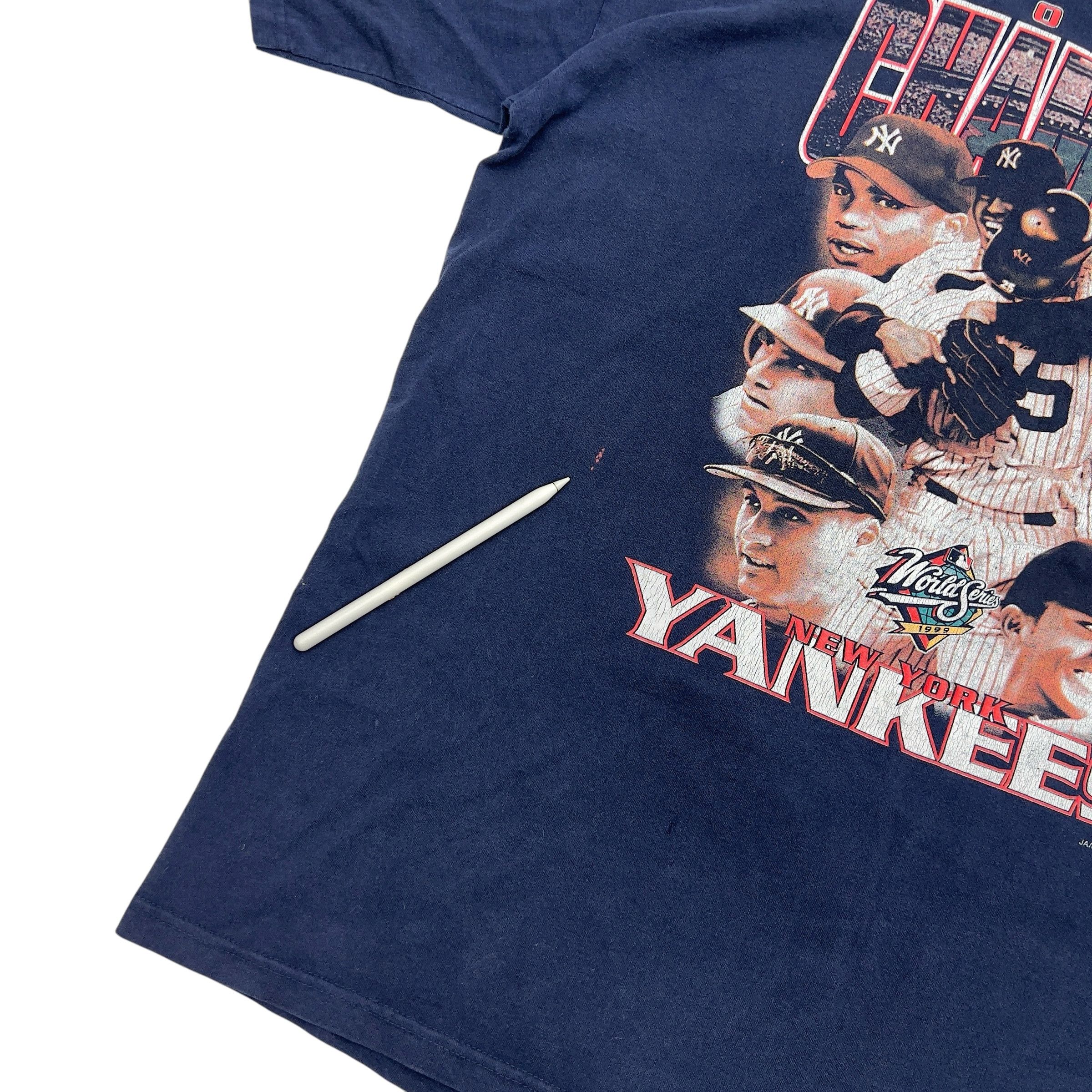 MLB × Vintage Vintage NY Yankees World Series Champs MLB Tee 1999 Size US XL / EU 56 / 4 - 6 Thumbnail