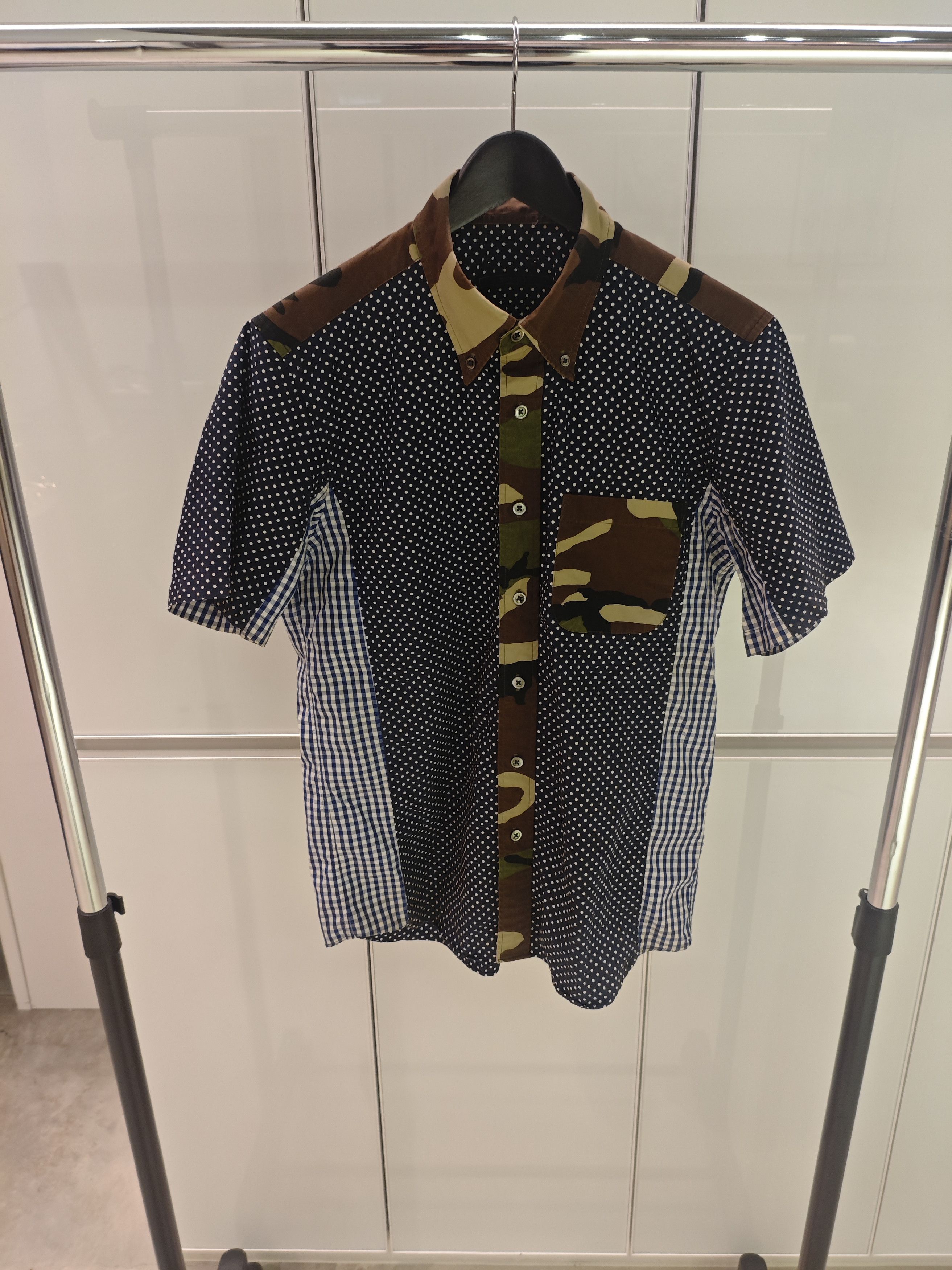 Sophnet. SOPHNET. S/S MULTI MIX Buttoned Down SHIRT Size US M / EU 48-50 / 2 - 1 Thumbnail