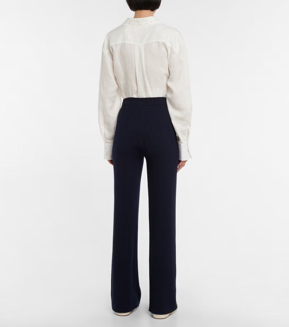 Chloe o1y0825 Sweatpant in Midnight Blue Size 26" / US 2 / IT 38 - 4 Thumbnail