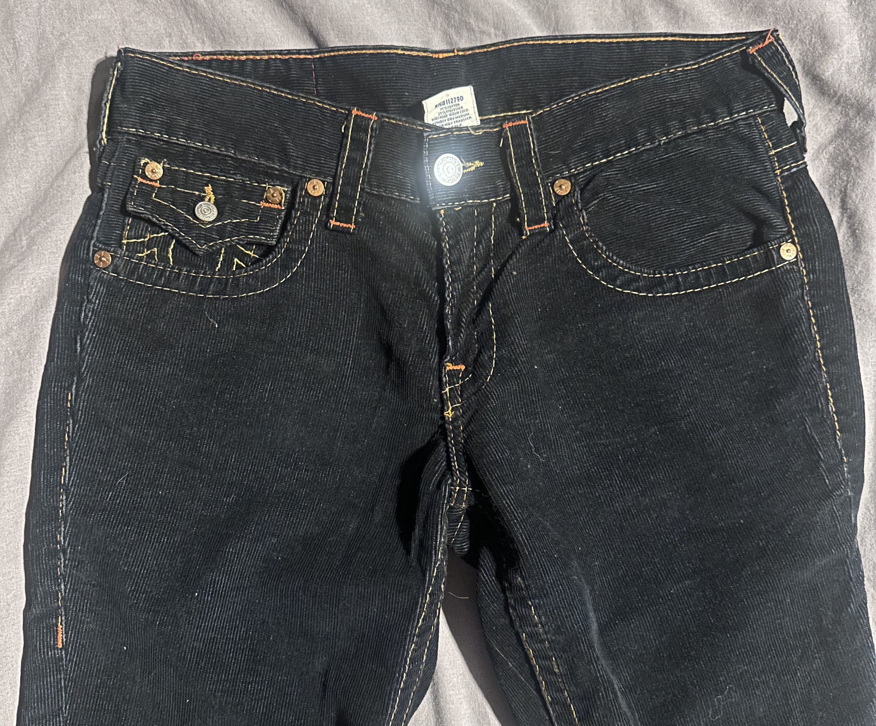 True Religion True Religion World Tour Joey corduroy Bootcut Jeans Size 32" / US 10 / IT 46 - 5 Thumbnail
