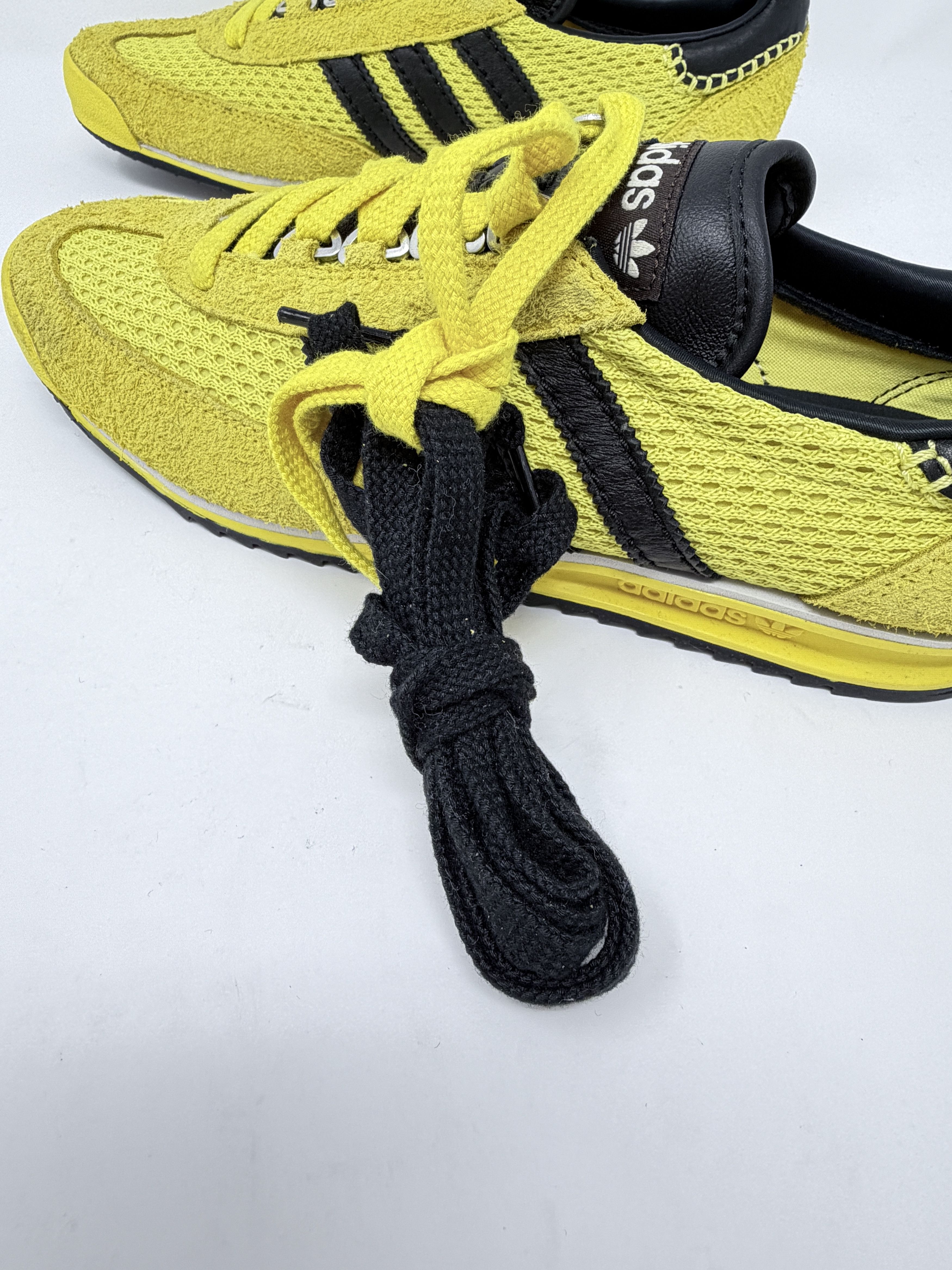 Adidas × Wales Bonner Wales Bonner adidas SL72 Yellow Black Size US 9.5 / EU 42-43 - 5 Thumbnail