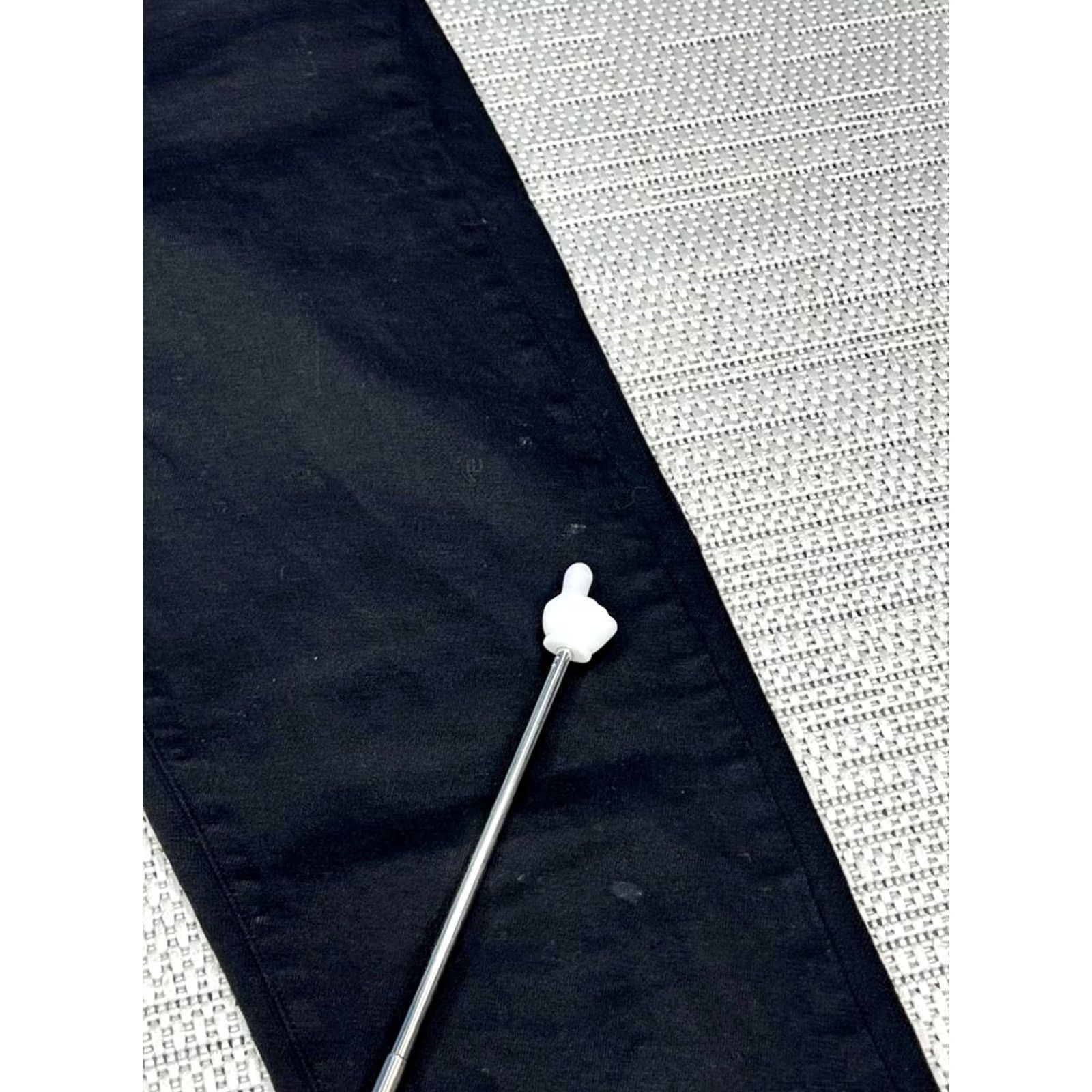 Paige PAIGE Skyline Skinny Jeans Womens 29 Black Dark Wash Denim Cotton Mid Rise 30x31 Jeans Size 29" - 3 Thumbnail
