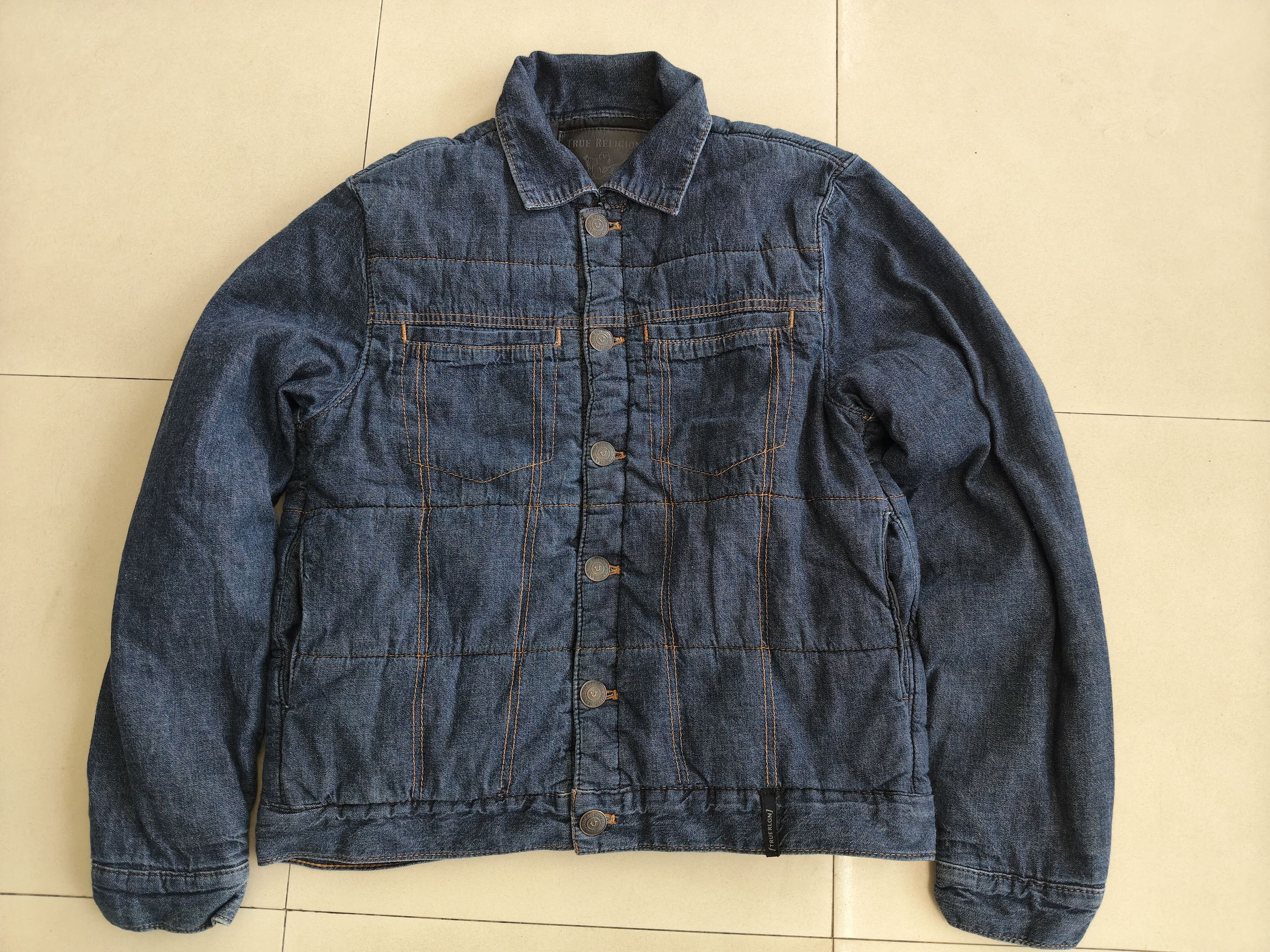 True Religion True religion Puffer Denim Jacket Size US XS / EU 42 / 0 - 1 Thumbnail