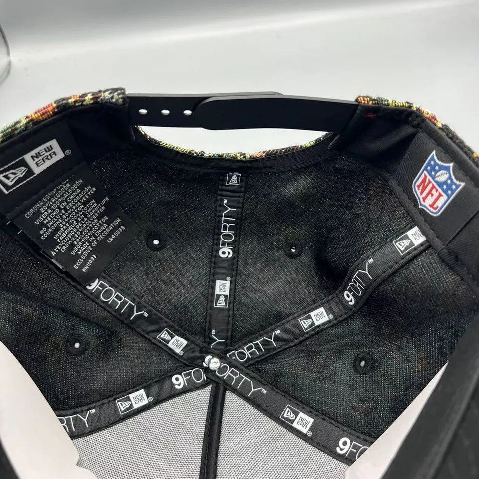 New Era Las Vegas Raiders Hat Men Corduroy 9Forty New Era Snap Back Size ONE SIZE - 5 Thumbnail
