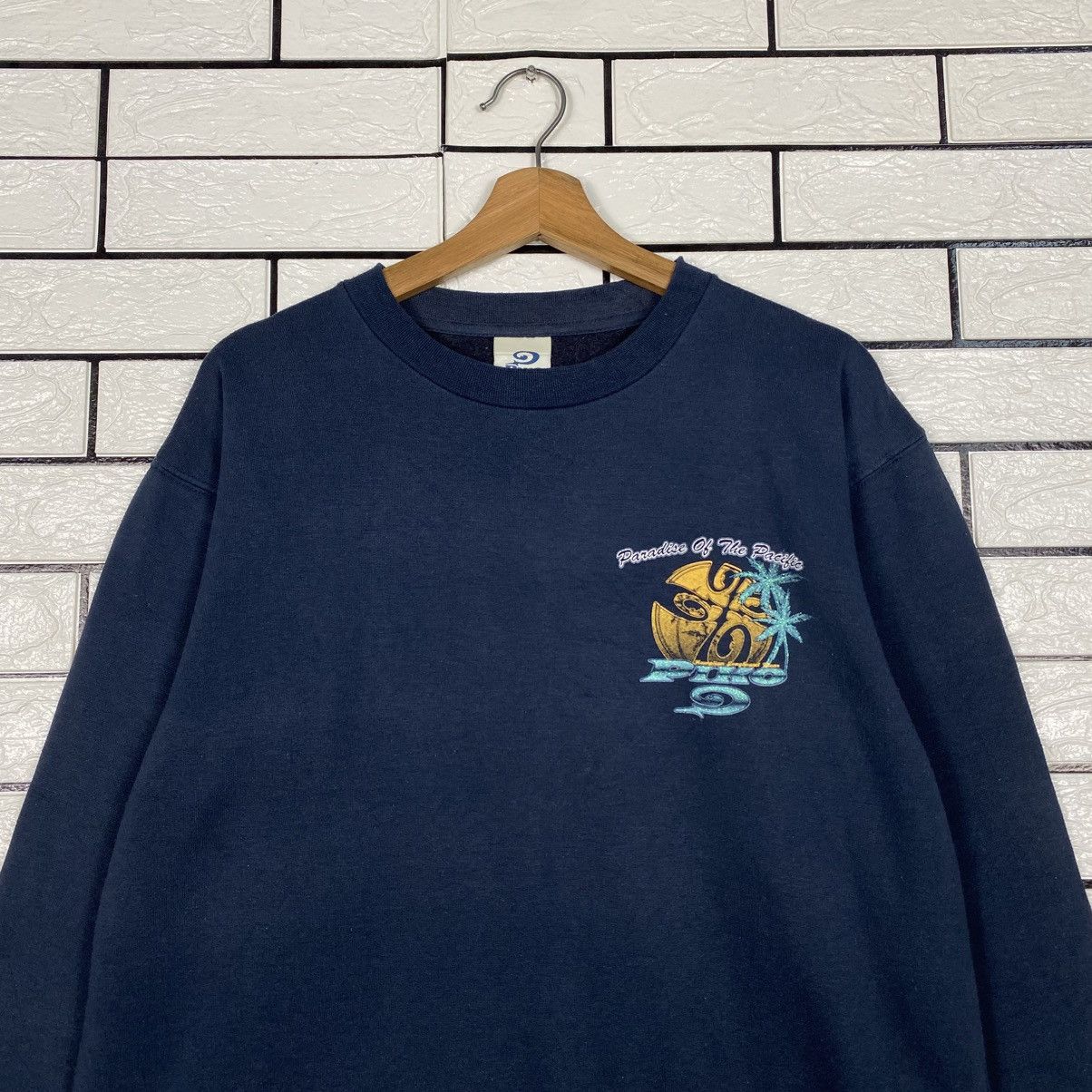 Japanese Brand Vintage Sweatshirt Hawaii Piko Big Logo Size US M / EU 48-50 / 2 - 4 Thumbnail