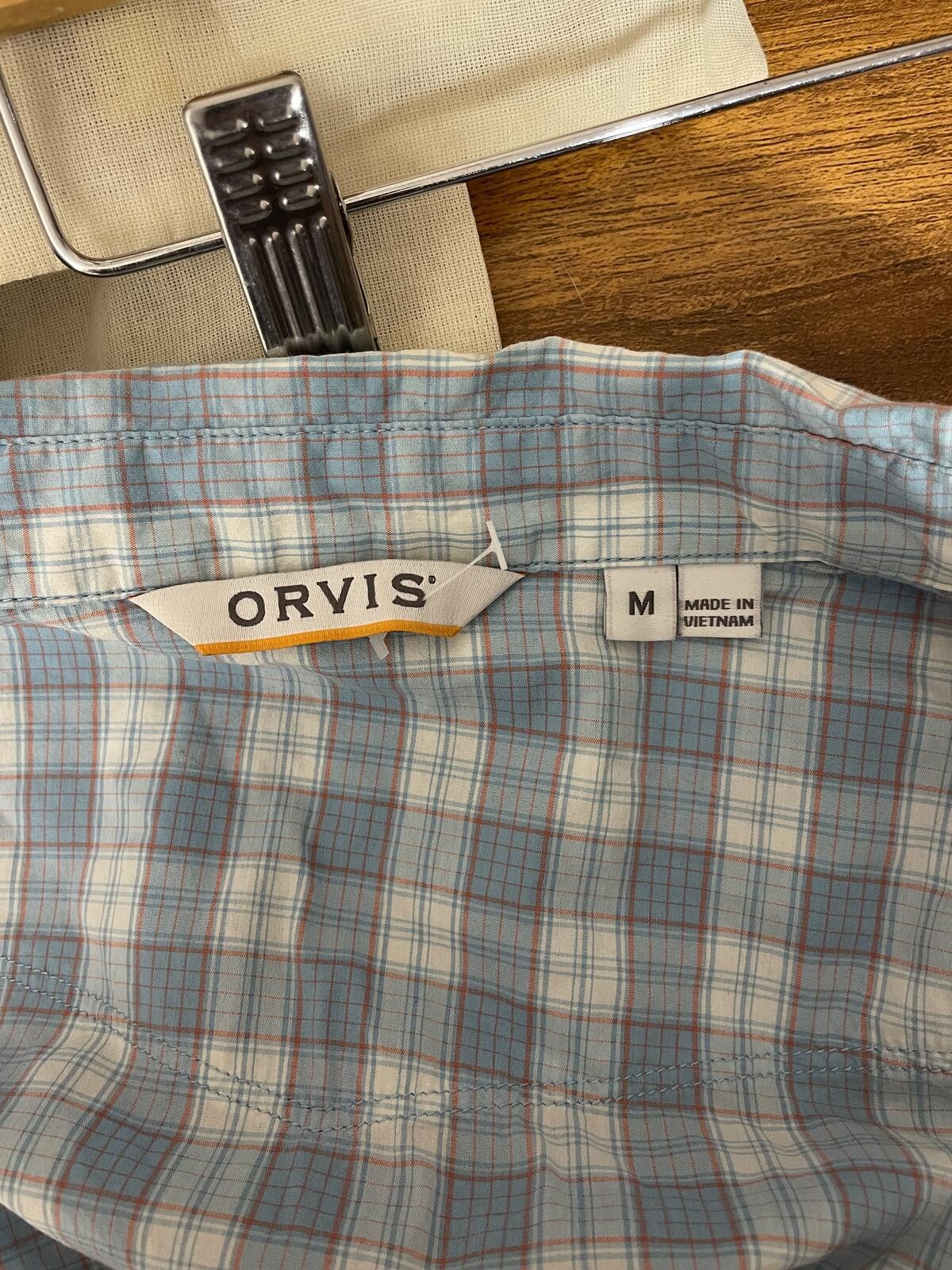 Orvis Orvis Blue Plaid Pearl Snap Western Shirt Coastal Gorpcore M Size M / US 6-8 / IT 42-44 - 2 Thumbnail