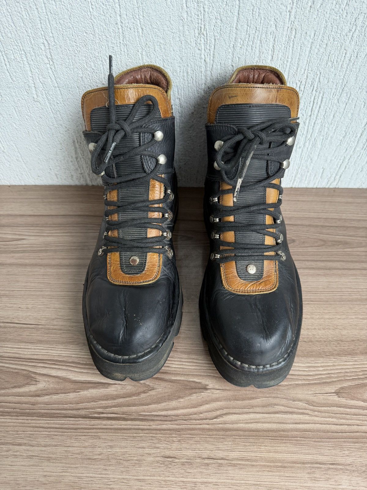 New Rock Vtg metal heel boots Size US 11 / EU 44 - 6 Thumbnail