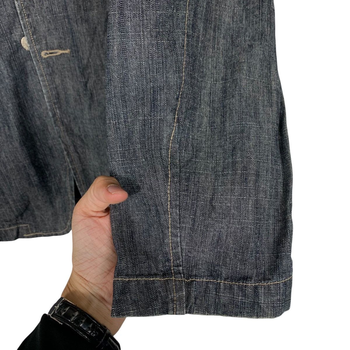 Japanese Brand STARBOY Denim Casual Jacket #1508-C68 Size US L / EU 52-54 / 3 - 13 Thumbnail