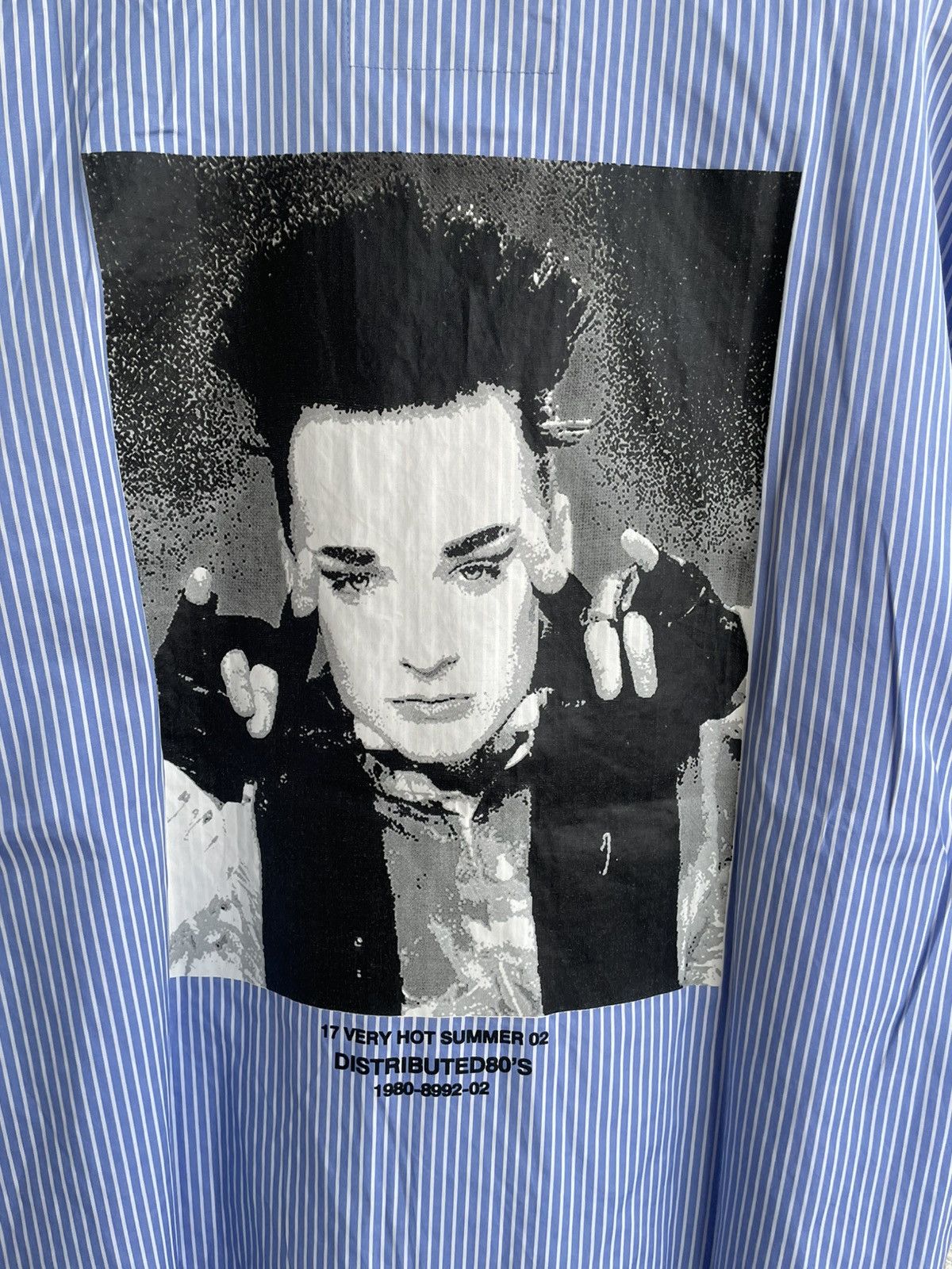 Hysteric Glamour 2000s Issey Archival Striped Artwork Back Print Short Y2K Size US XXL / EU 58 / 5 - 8 Thumbnail