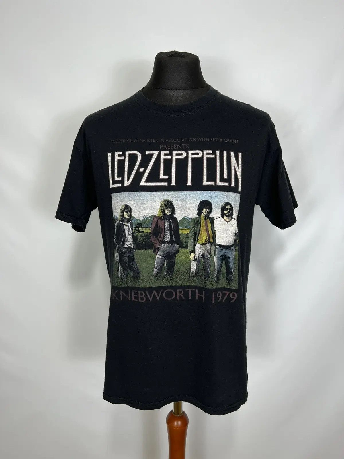 Band Tees × Vintage Vintage Led Zeppelin KNEBWORTH 1979 T-shirt Size US L / EU 52-54 / 3 - 1 Thumbnail