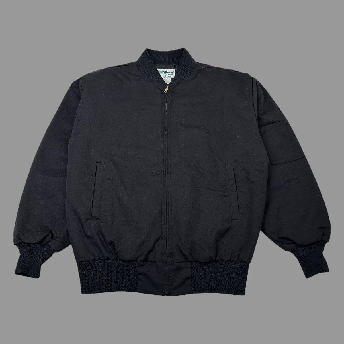 Bomber HOOLIGAN STREETWEAR Noir - Taille L - Occasion Très Bon État - Vintage Rare