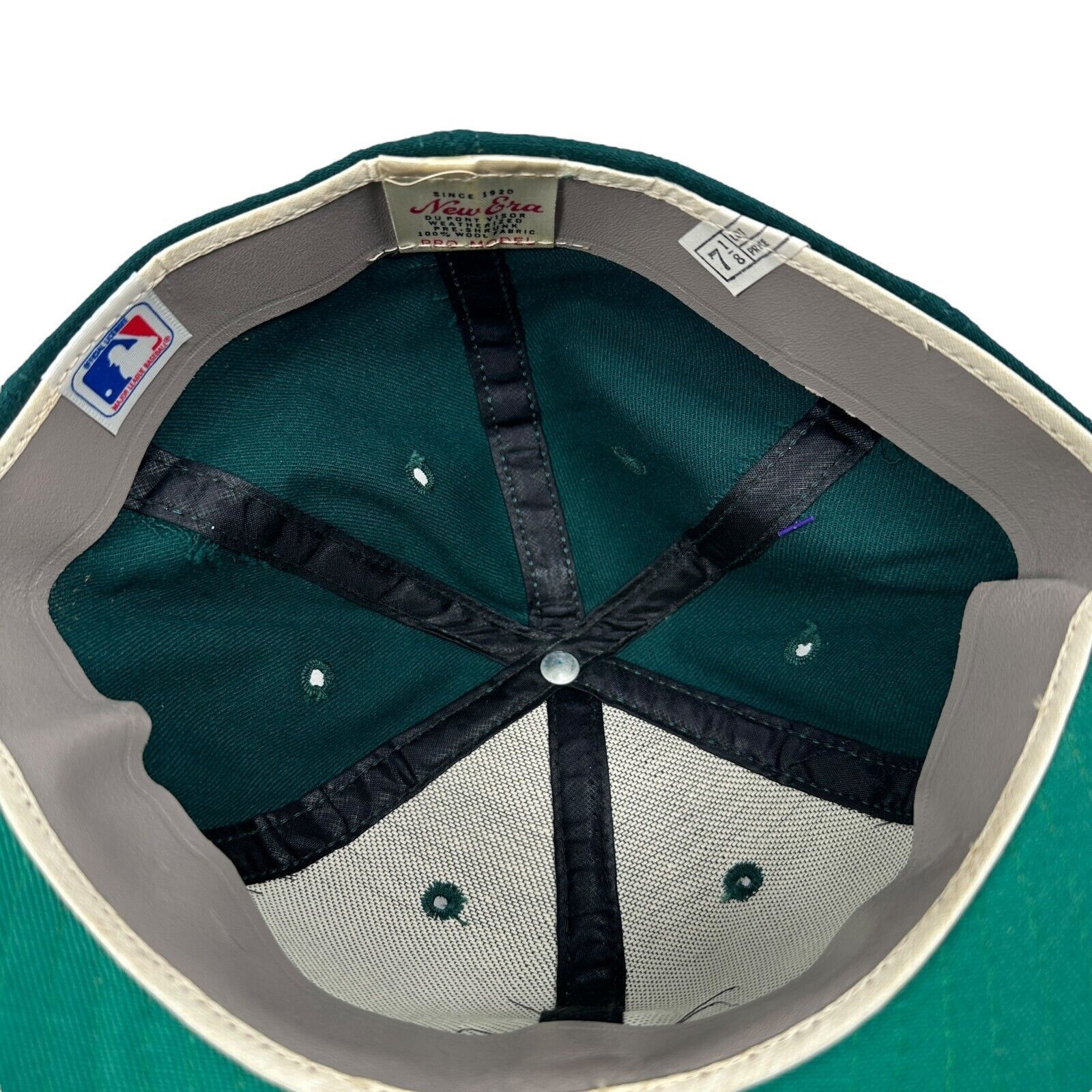 New Era Vintage New Era Oakland Athletics Cap Men’s 7 1/8 Green Size ONE SIZE - 6 Thumbnail