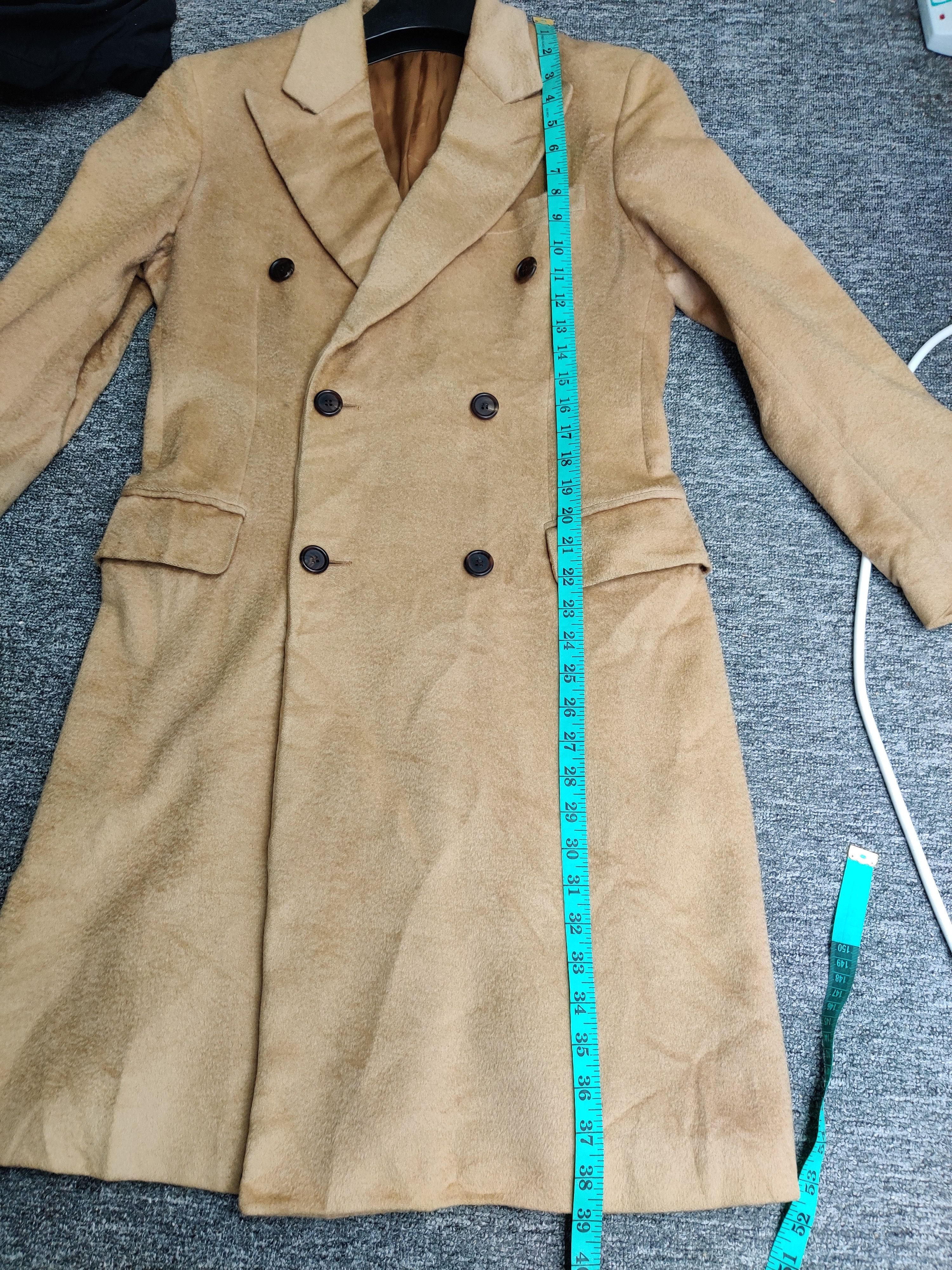 Prada Vintage Prada Wool Double Breasted Long Coat Size US M / EU 48-50 / 2 - 19 Thumbnail