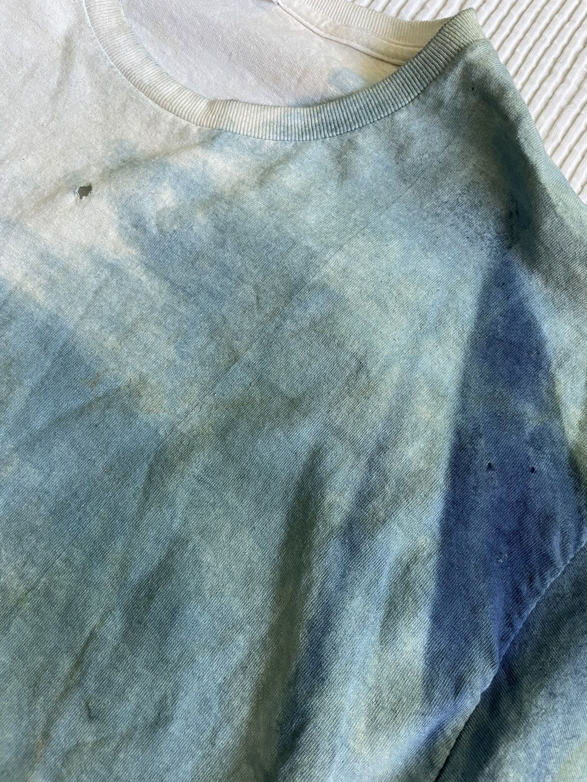 Indigo Sunburn Indigo Fade Wavy Tee Size US L / EU 52-54 / 3 - 4 Thumbnail