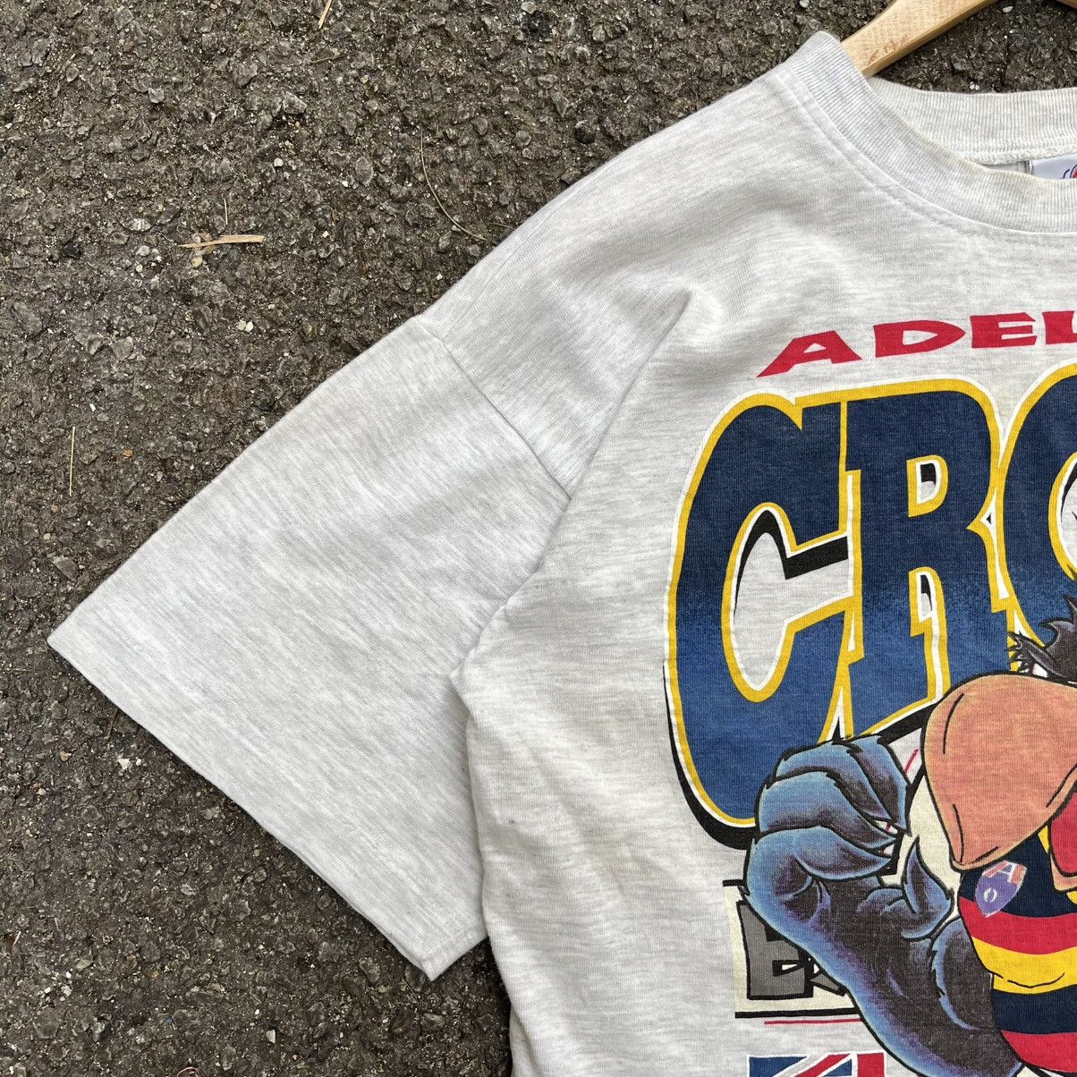 Vintage 90s Vintage Adelaide Crows AFL Premier Cup Graphic Boxy Tee Size US M / EU 48-50 / 2 - 4 Thumbnail