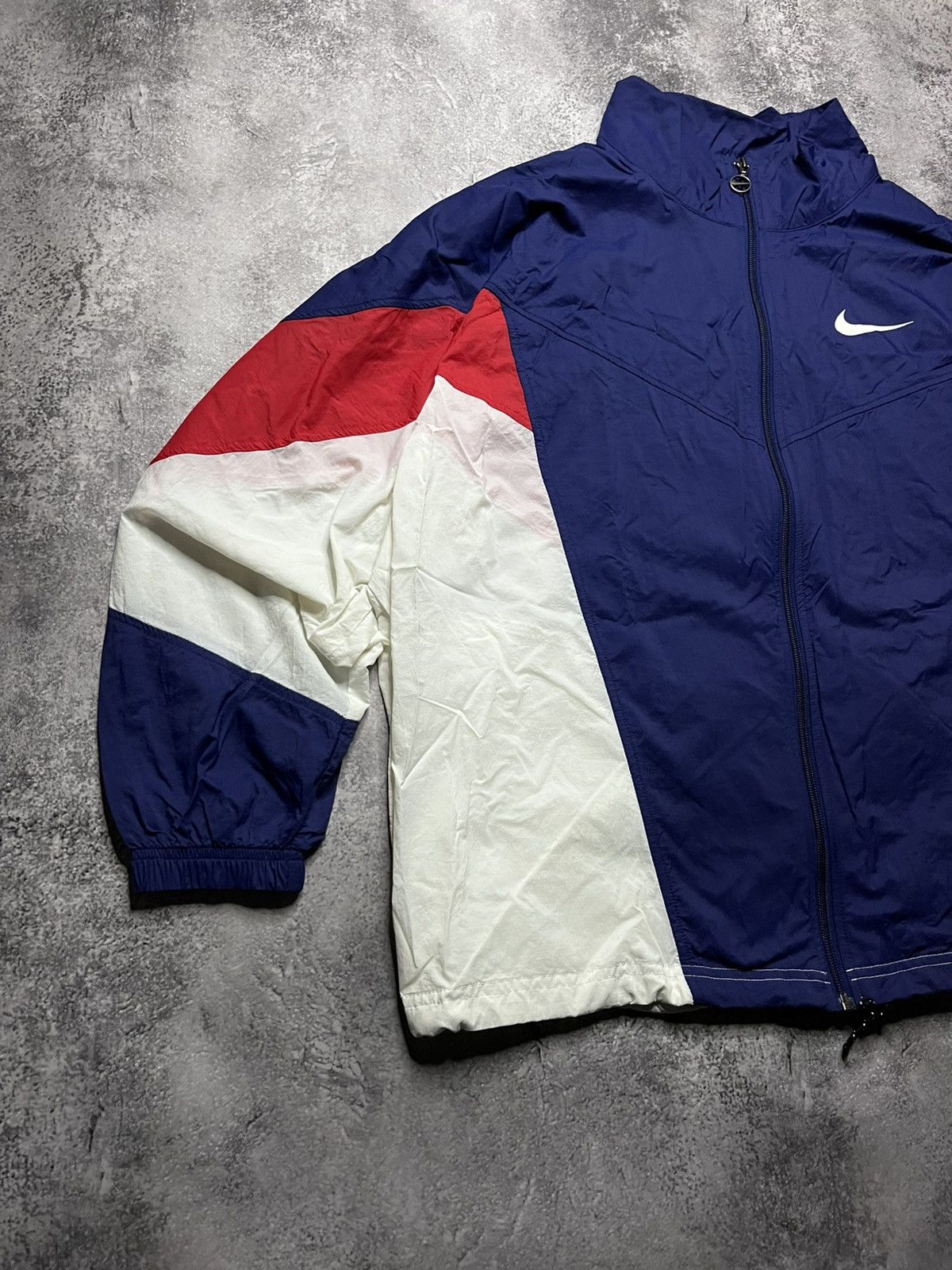 Nike Nike Lightweight Track Top Big Swoosh Running Jacket Size US M / EU 48-50 / 2 - 2 Thumbnail