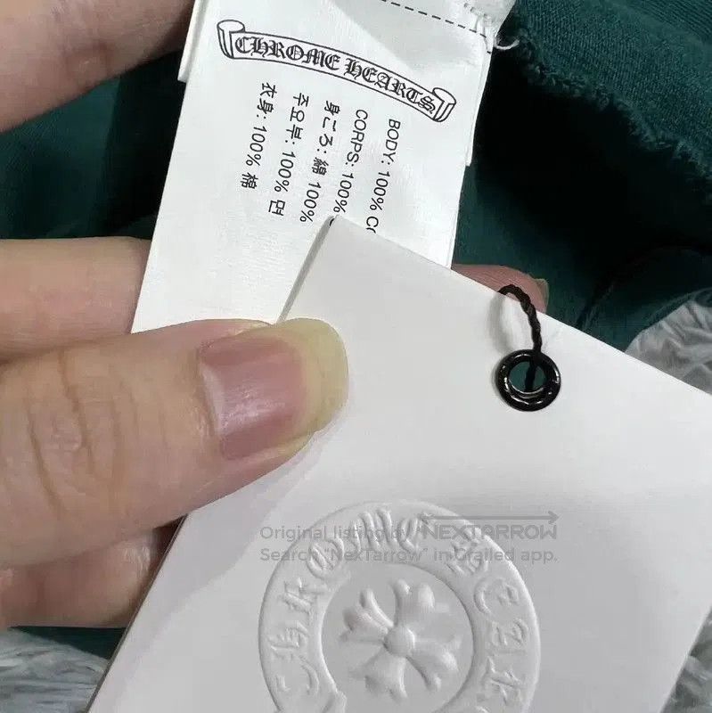 Chrome Hearts Chrome Hearts Green Cotton Sweatshirt for Men . Size US M / EU 48-50 / 2 - 4 Thumbnail