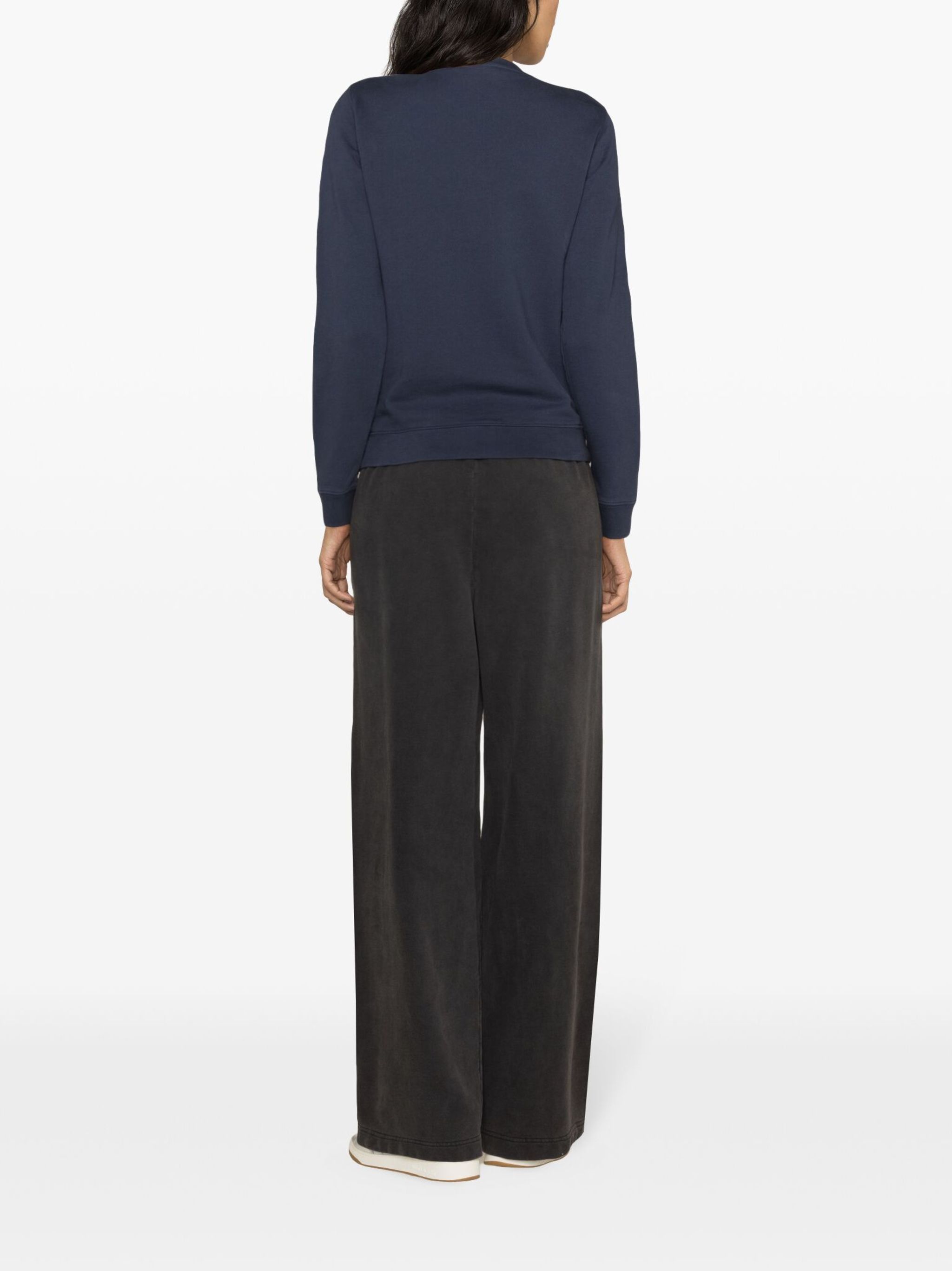 Maison Margiela o1s22i1n1124 Fox Head Regular Fit Sweatshirt in Blue Size S / US 4 / IT 40 - 4 Thumbnail
