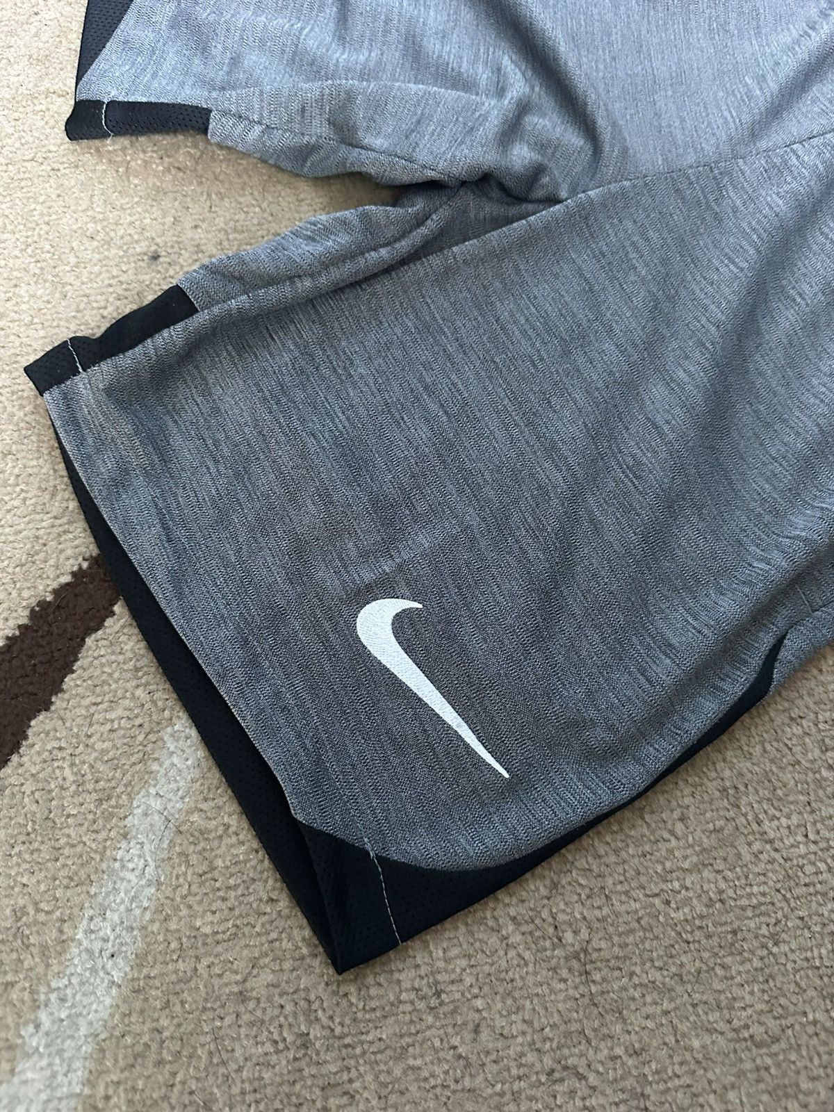 Nike Grey Nike shorts Dri-Fit Slim Fit Size US 31 - 3 Thumbnail