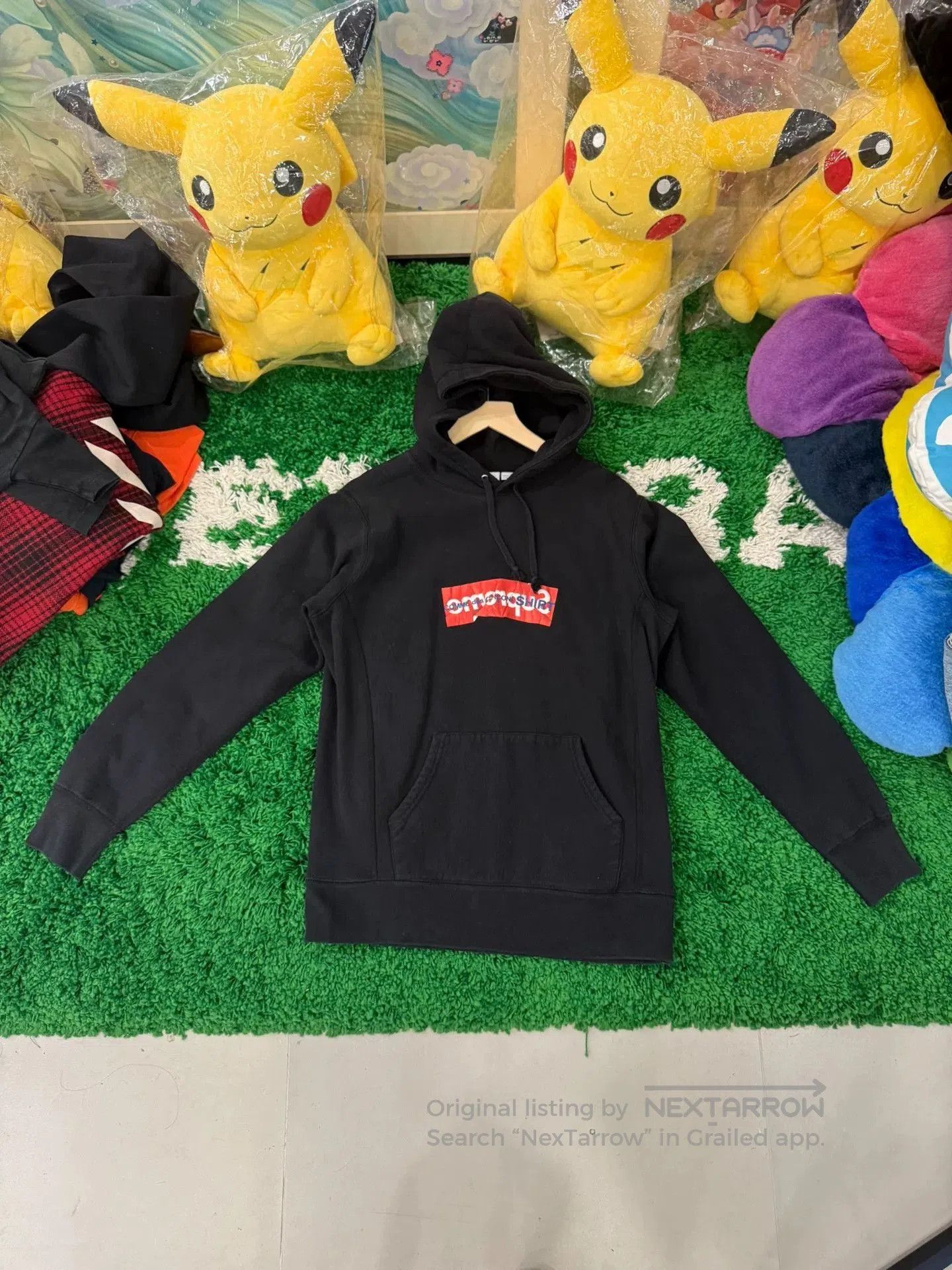 Comme des Garcons Supreme x CDG Origami Box Logo Hoodie. Size US M / EU 48-50 / 2 - 3 Thumbnail