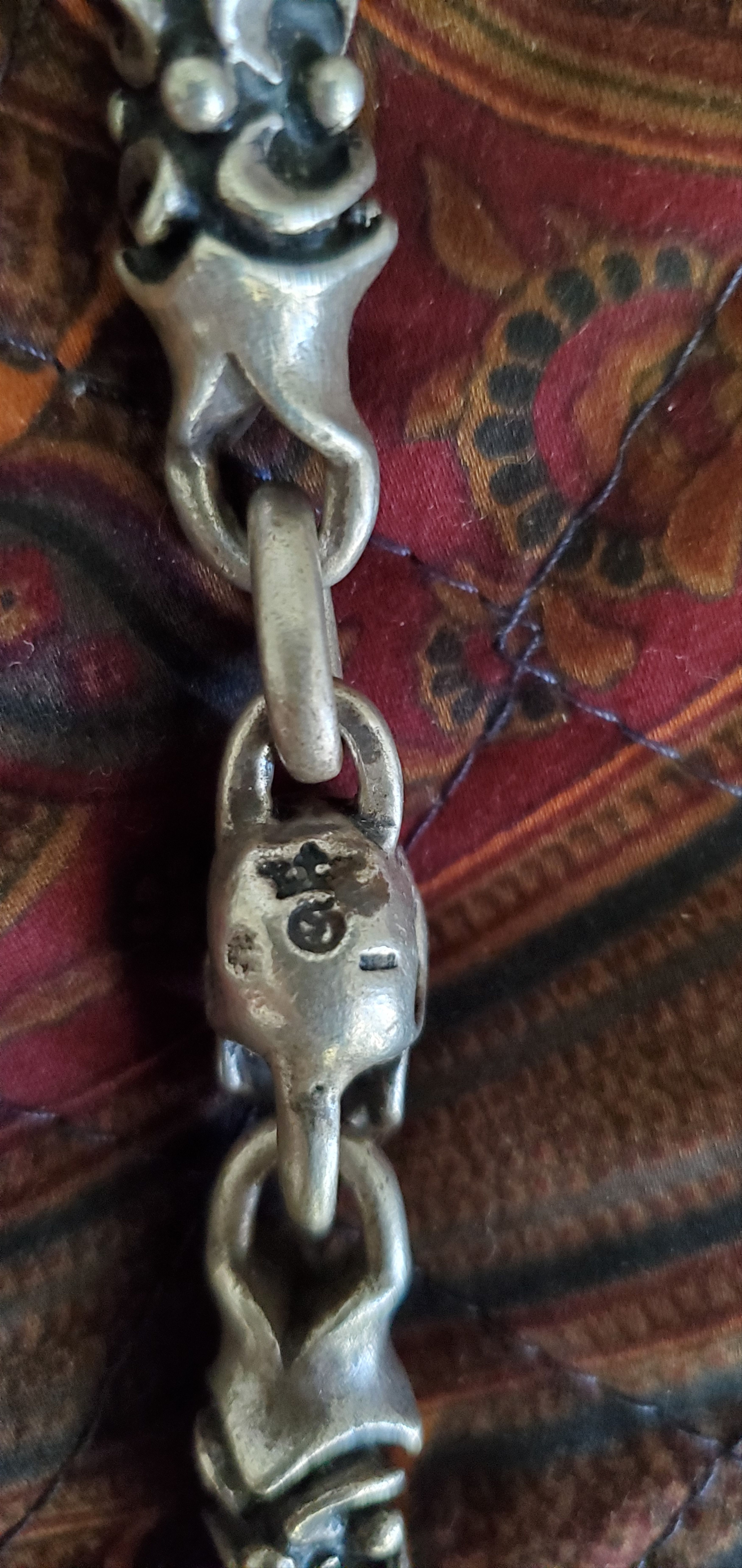 Gaboratory Gaboratory skull/noodle necklace Size ONE SIZE - 5 Thumbnail