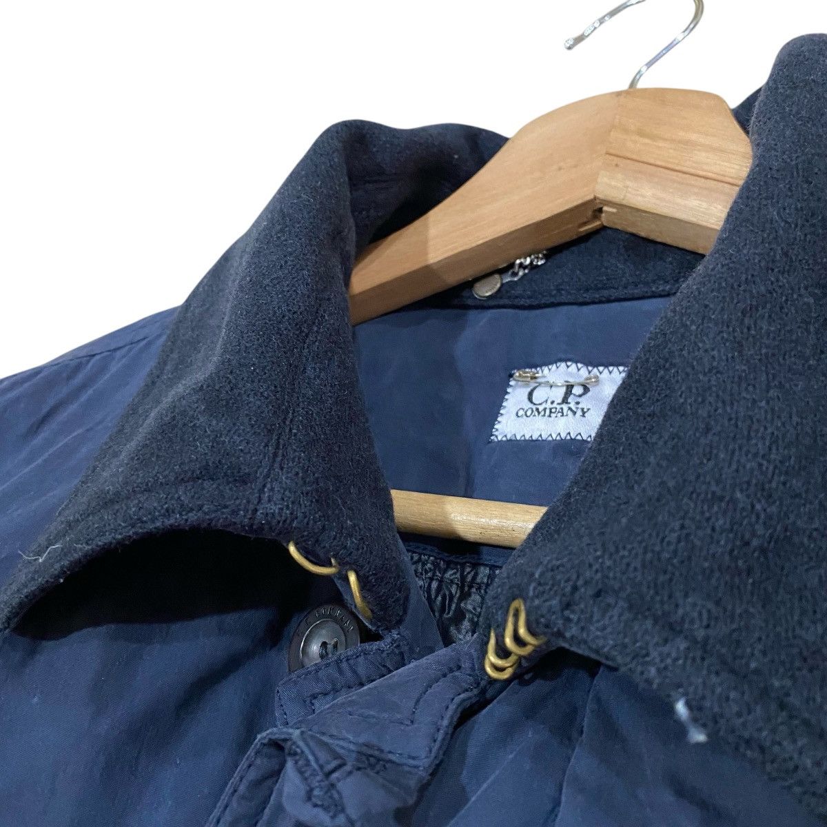 C.P. Company × Massimo Osti 🔥VINTAGE C.P COMPANY NAVYBLUE OVERCOATS JACKET Size US M / EU 48-50 / 2 - 6 Thumbnail