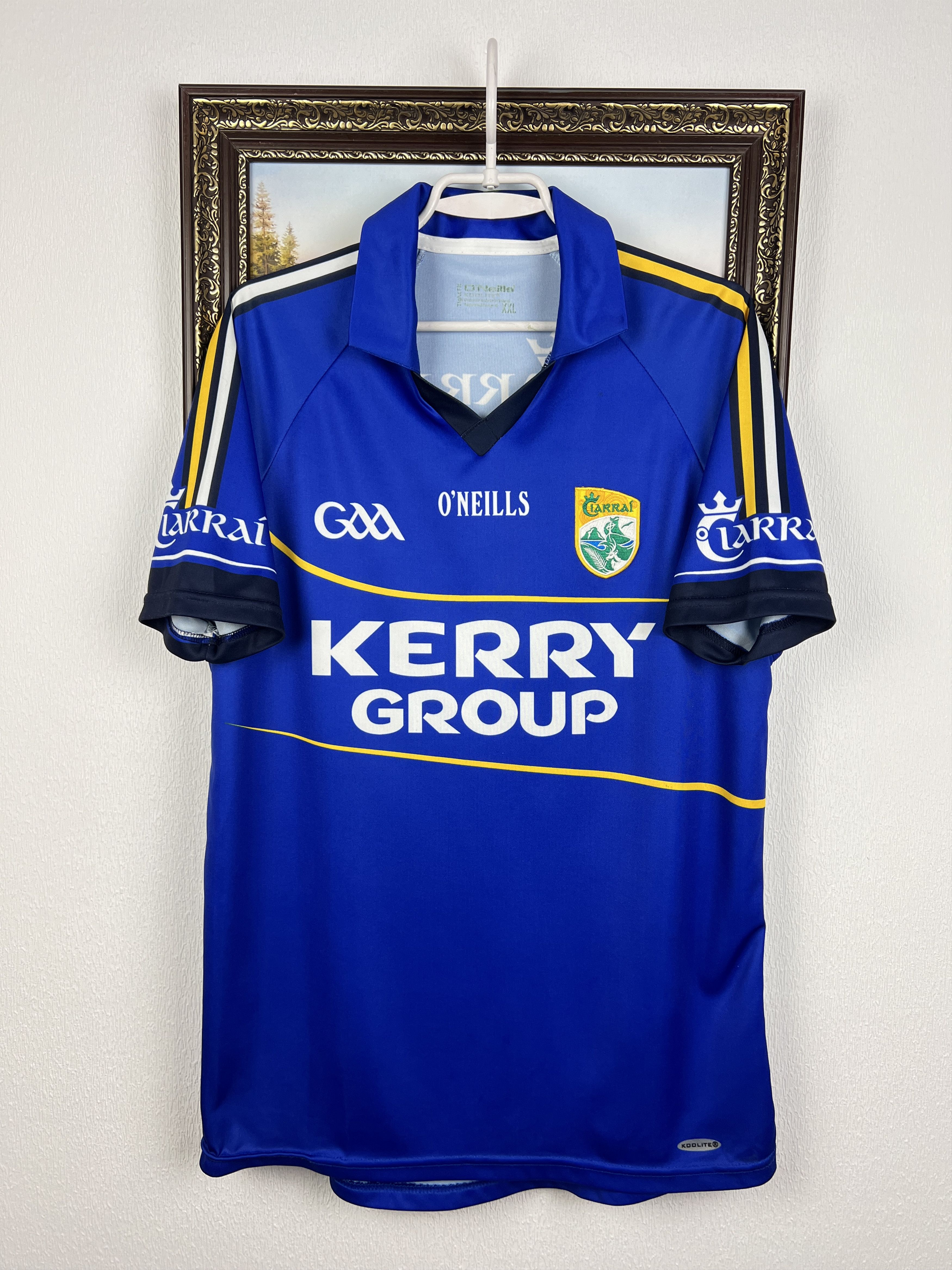 O'Neill Kerry Ciarrai Gaelic Irish Football Soccer Shirt Jersey Size US XXL / EU 58 / 5 - 1 Thumbnail