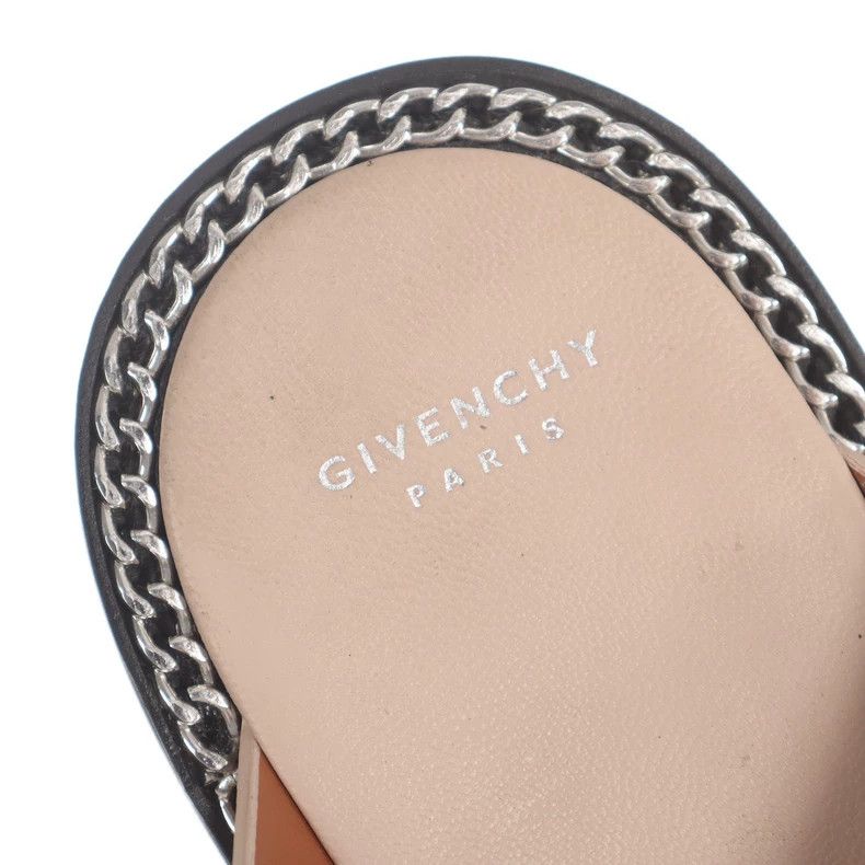 Givenchy Givenchy Leather sandals for women, solid color Size US 6 / EU 39 - 8 Thumbnail