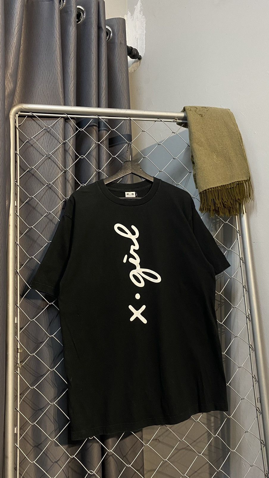 Vintage × agnes b. XGIRL X AGNES B. BIG PRINT TSHIRT ONESIZE BLACK Size US M / EU 48-50 / 2 - 1 Thumbnail
