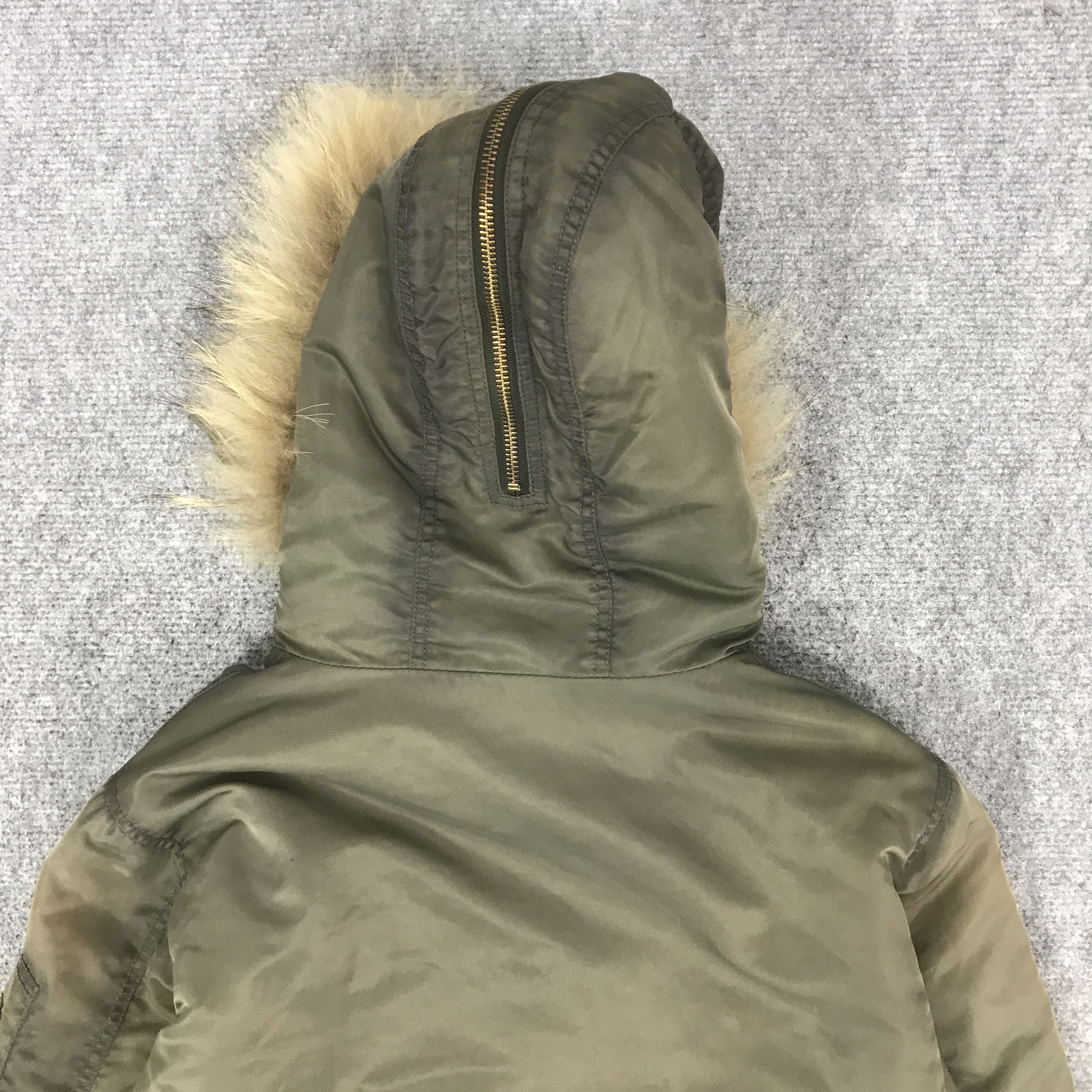 Vanquish VANQUISH BOMBER FUR HOODIES DESIGN FADED JACKET K76B4 Size US M / EU 48-50 / 2 - 4 Thumbnail