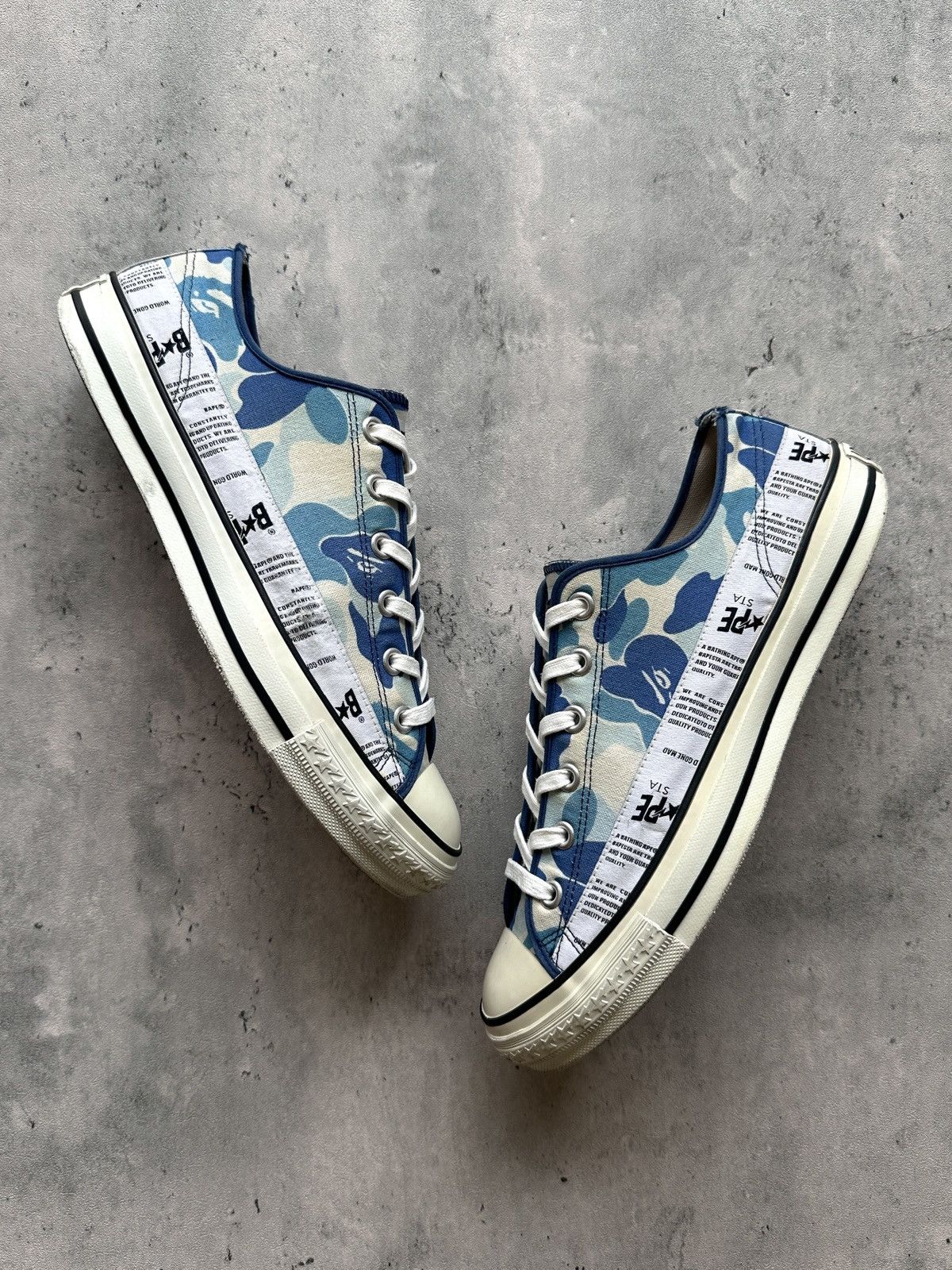 Bape ABC CAMO APE STA LOW Size US 10 / EU 43 - 10 Thumbnail