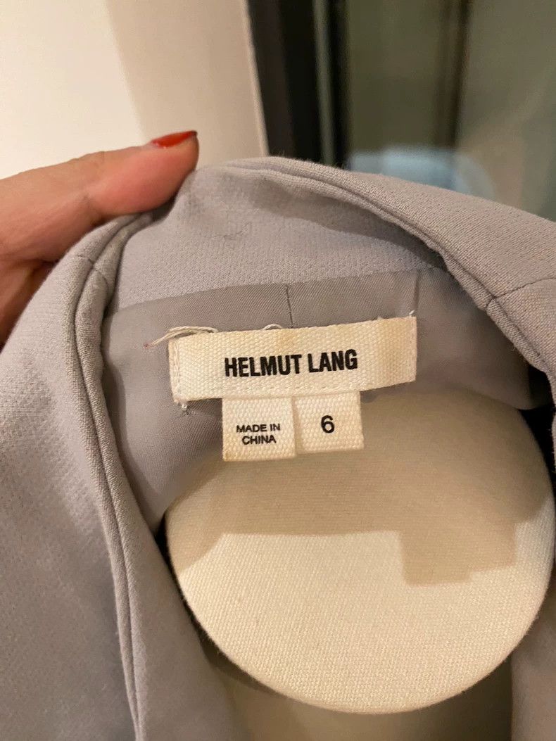 Helmut Lang HELMUT LANG size6 Gray small suit jacket Size S / US 4 / IT 40 - 6 Thumbnail