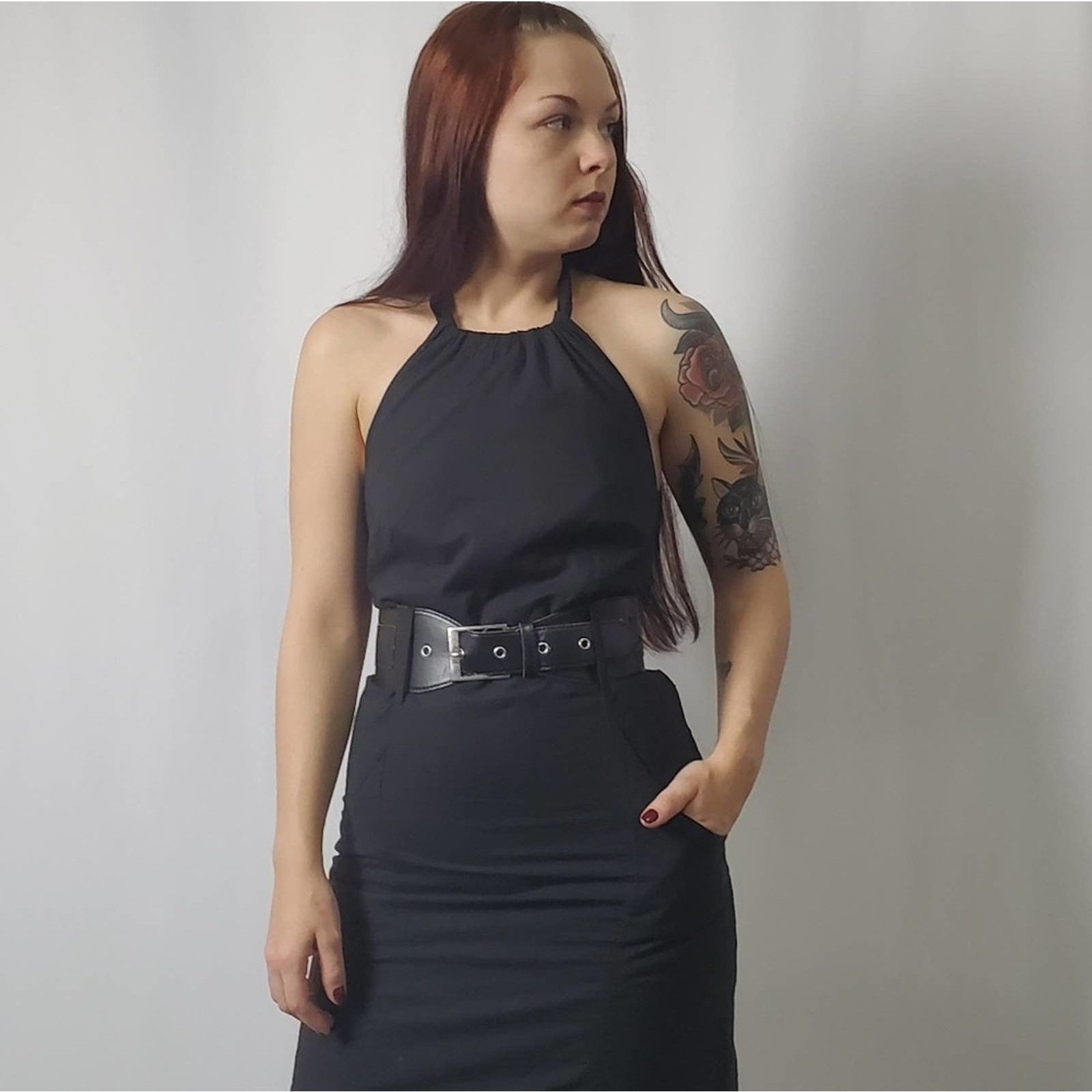 Guess Guess casual black halter mini dress Size S / US 4 / IT 40 - 10 Thumbnail