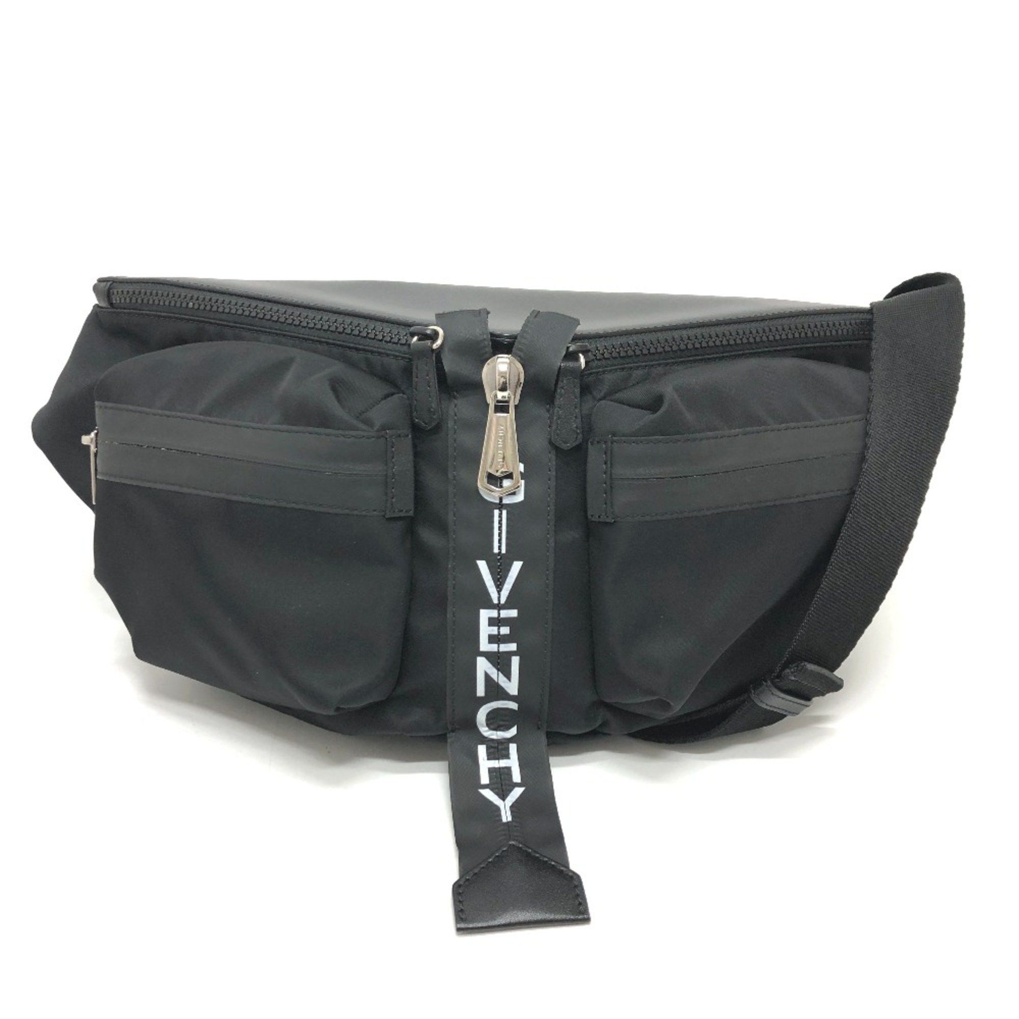 Givenchy Givenchy logo Bag body bag Black SilverHardware Size ONE SIZE - 1 Thumbnail