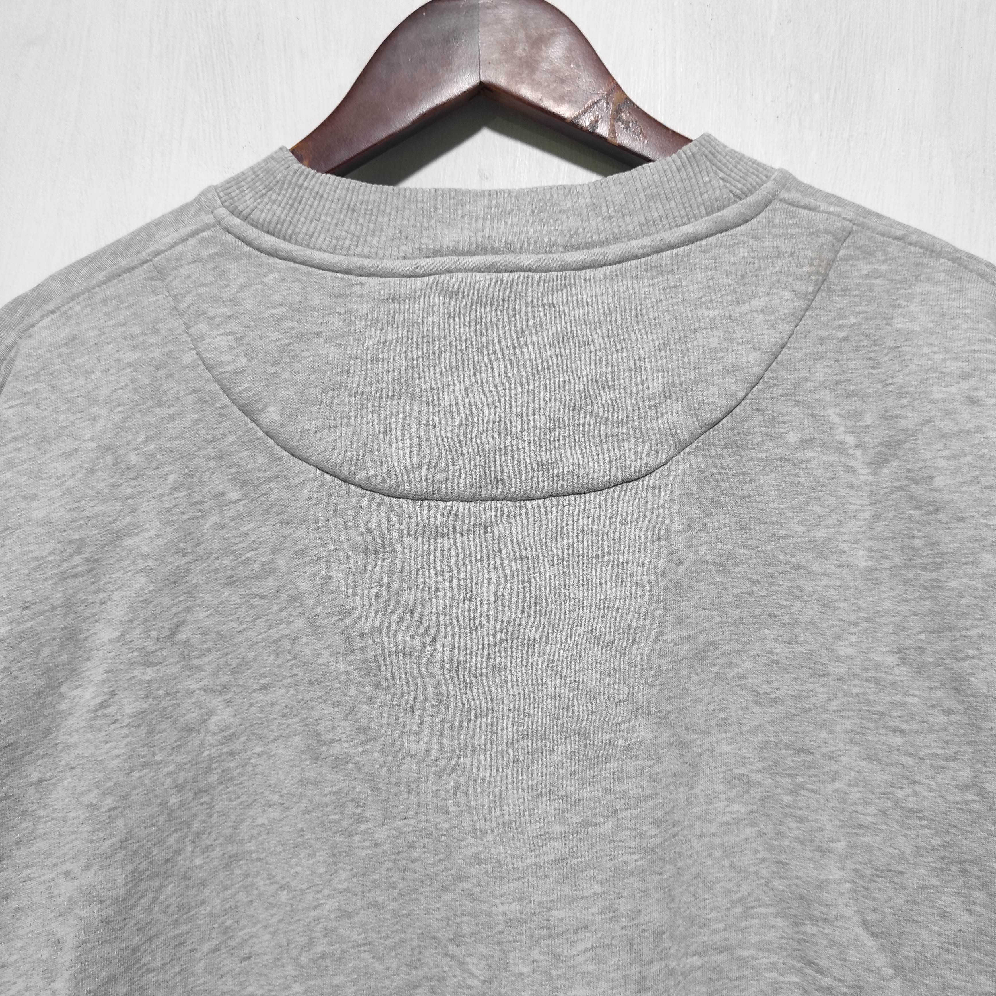 Acne Studios Acne Studio Gray Sweatshirt Face Motif Size US XS / EU 42 / 0 - 16 Thumbnail