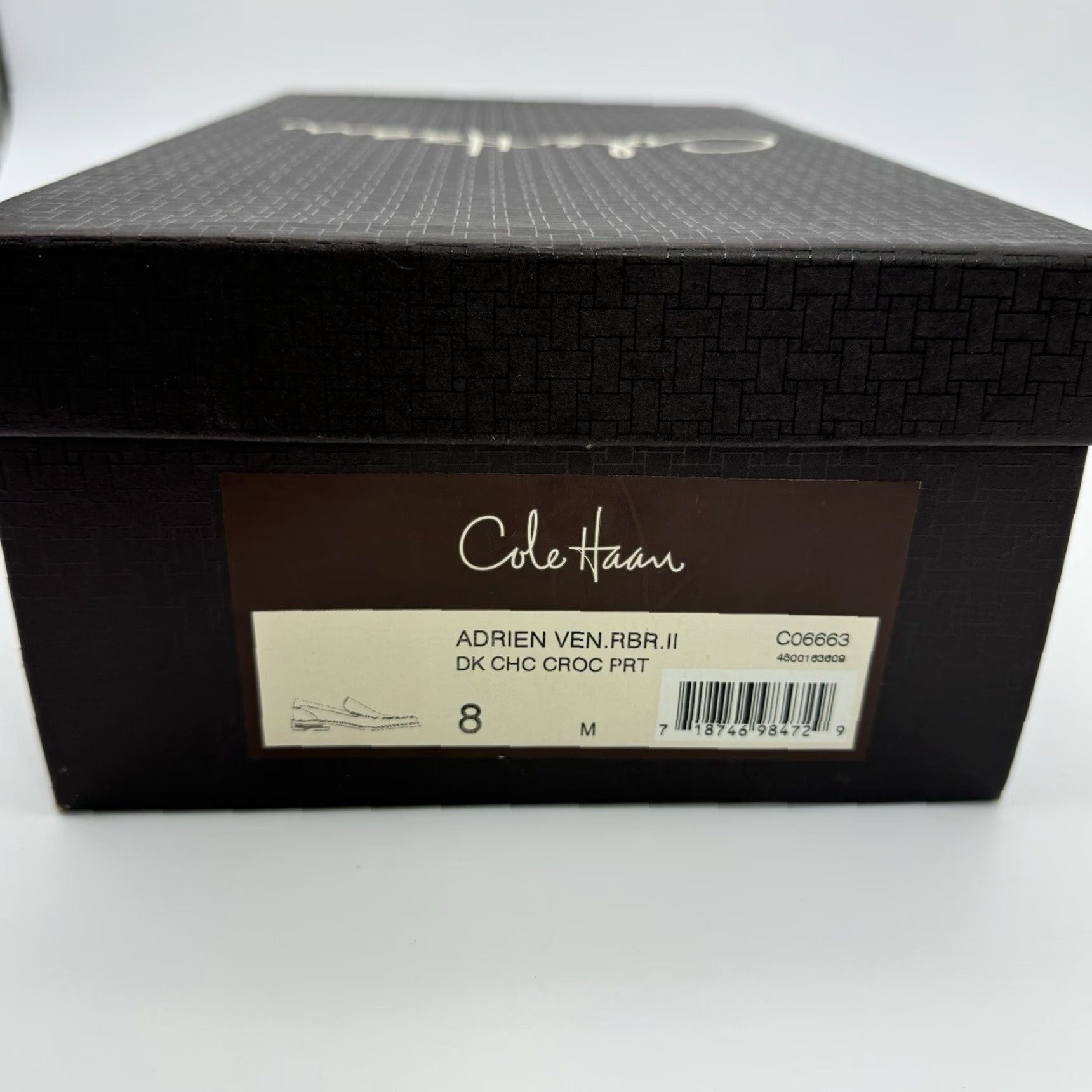 Cole Haan VINTAGE Cole Haan Adrien Men's Crocodile Leather Loafers Dark Brown Size 8 Slip-On Dress Shoes Size US 8 / EU 41 - 2 Thumbnail