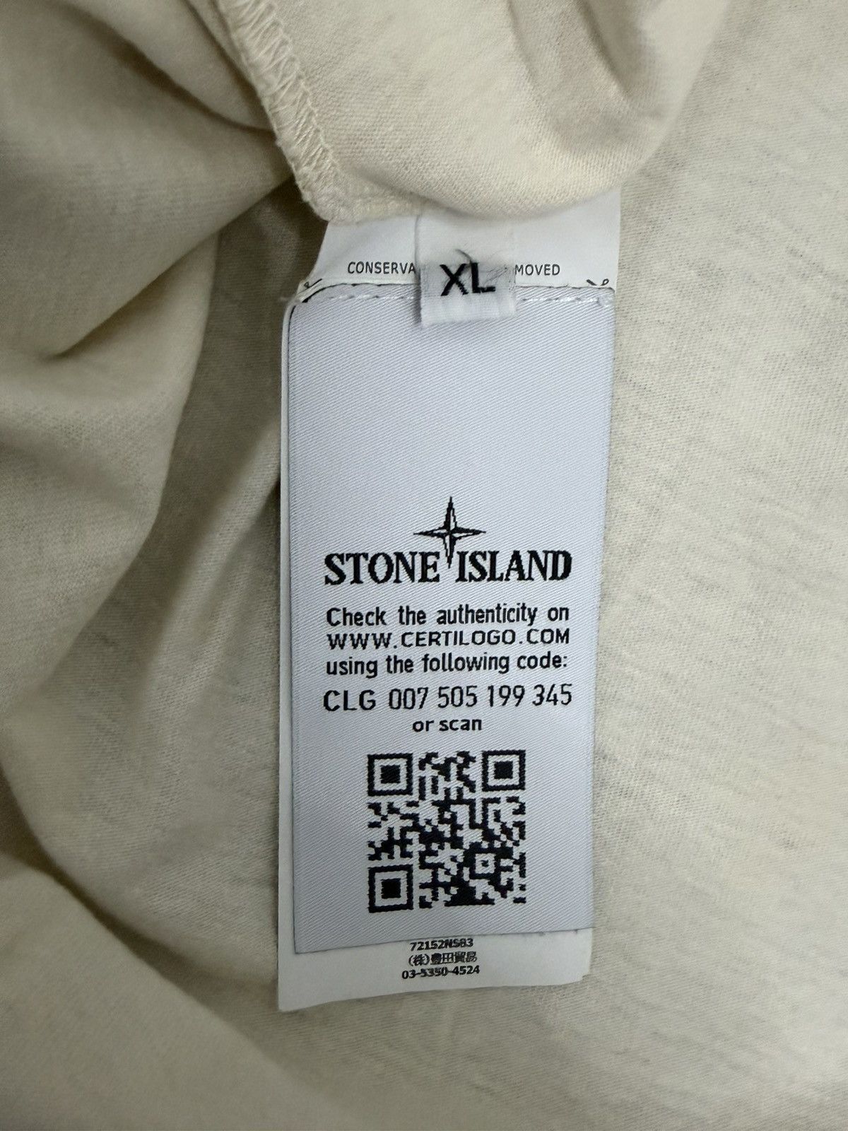 Stone Island Stone Island T-Shirt Size US XL / EU 56 / 4 - 4 Thumbnail