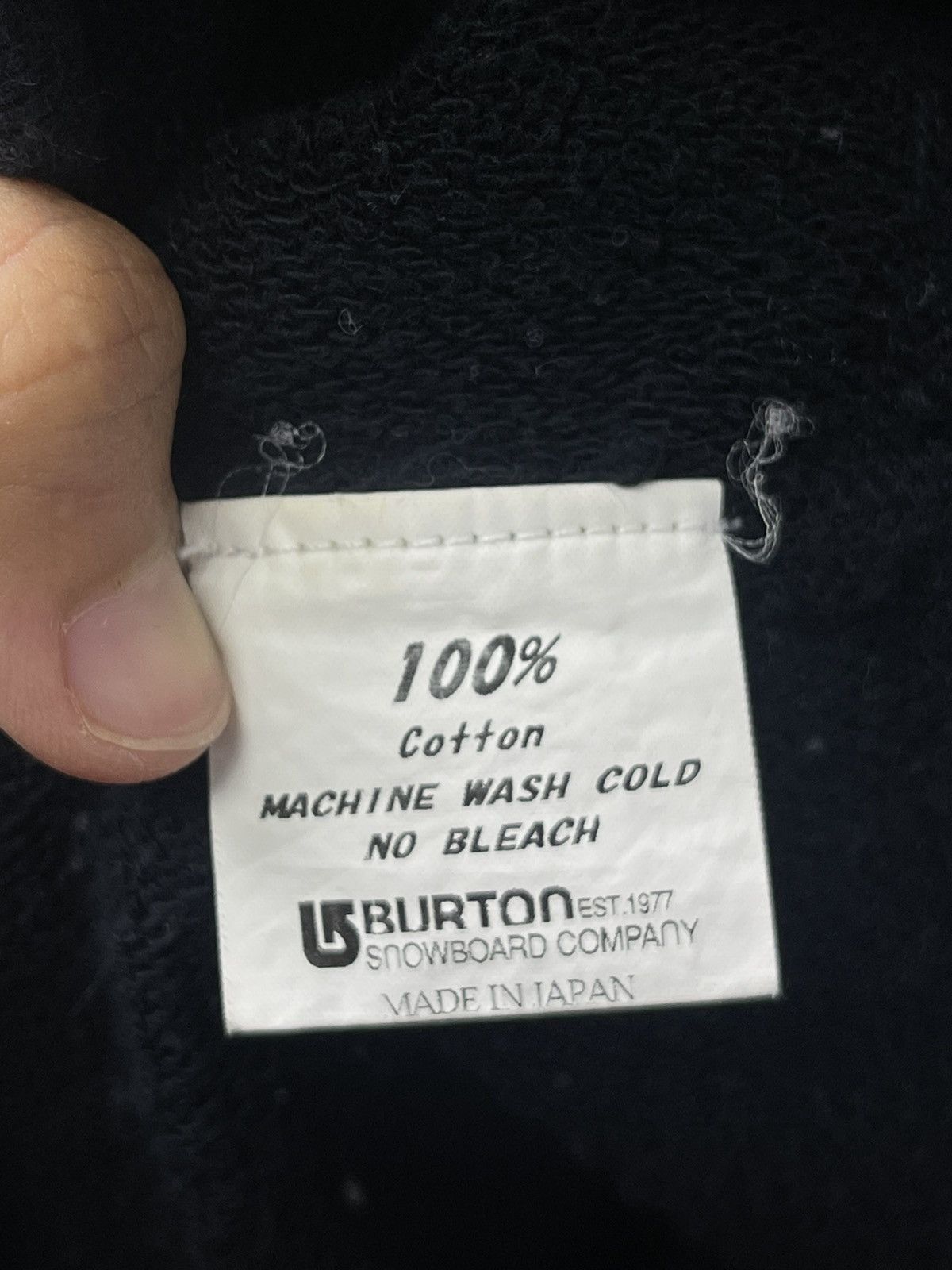 Burton × Vintage Burton Snowboard Logo Sweatshirt Size US L / EU 52-54 / 3 - 10 Thumbnail