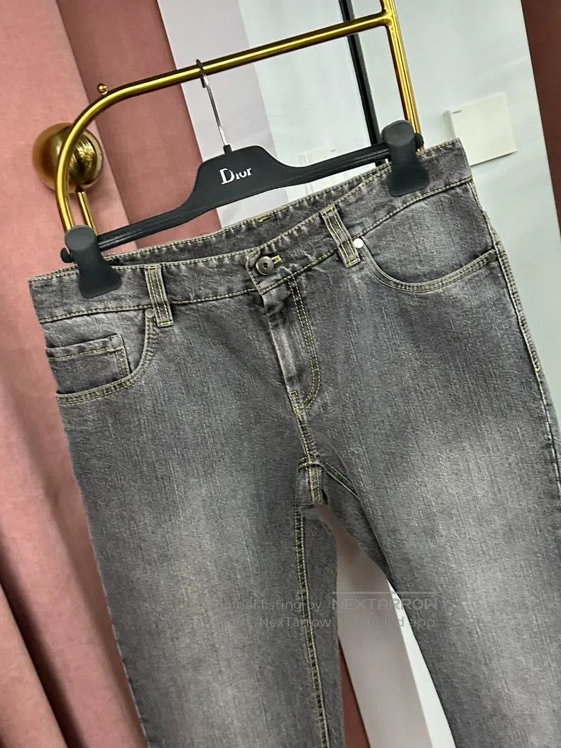 Brunello Cucinelli Brunello Cucinelli Denim Pants, Inside Gold Design Size 27" / US 4 / IT 40 - 2 Thumbnail