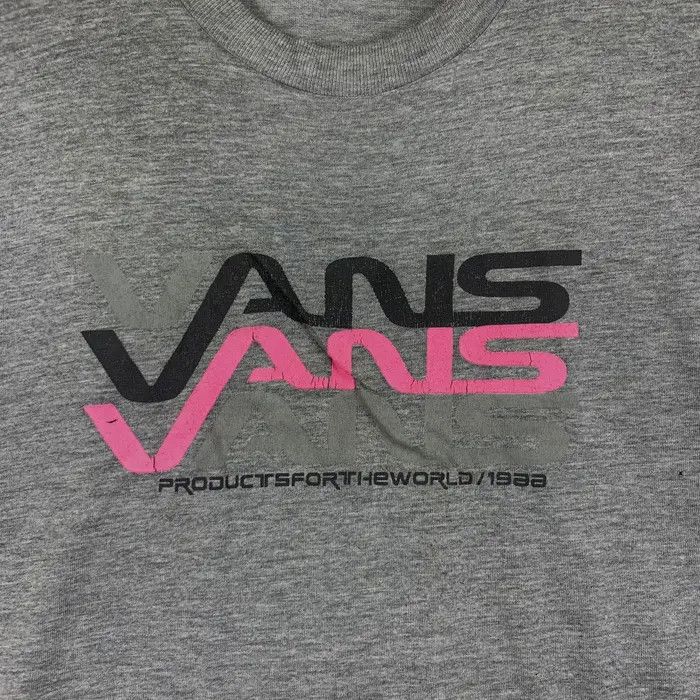 Vans Vintage VANS SKATEBOARD Motion Graffiti Logo Tee Shirt Size US M / EU 48-50 / 2 - 6 Thumbnail
