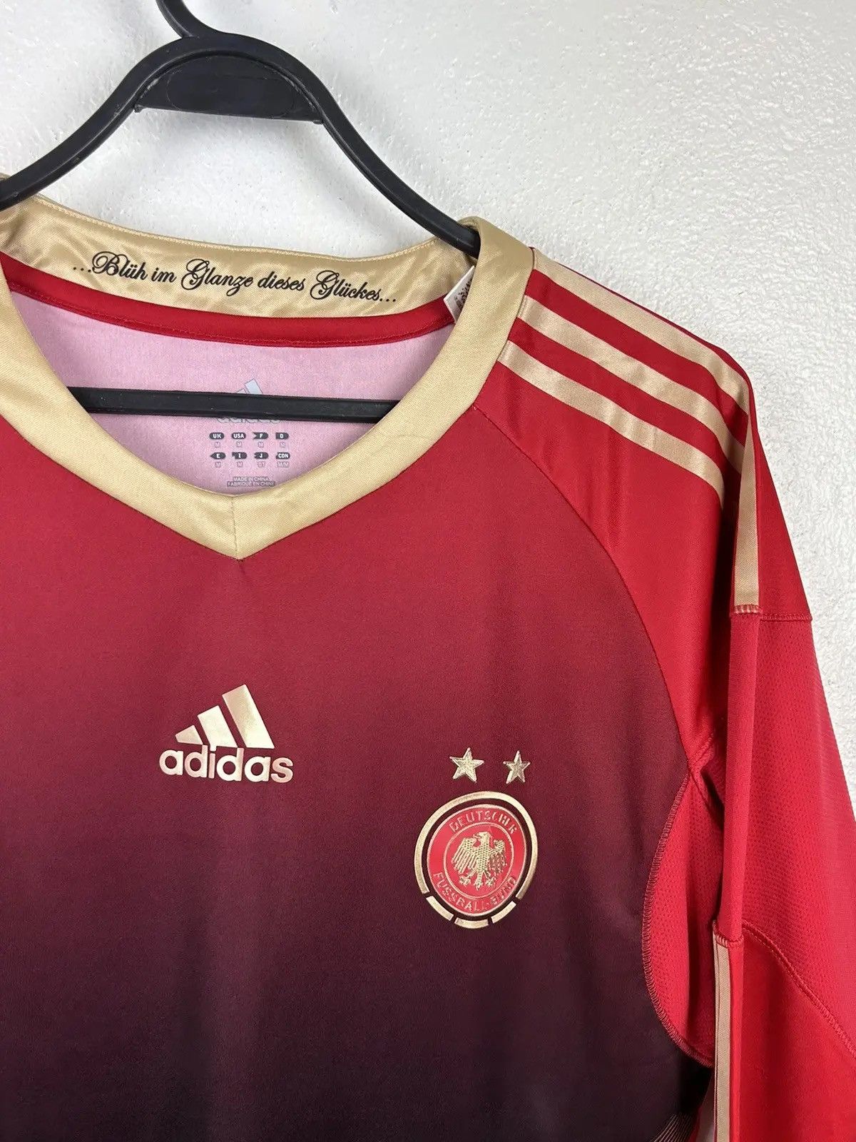 Adidas Germany DFB 2011/12 Women's Player Issue #13 Muller Jersey Size M / US 6-8 / IT 42-44 - 4 Thumbnail