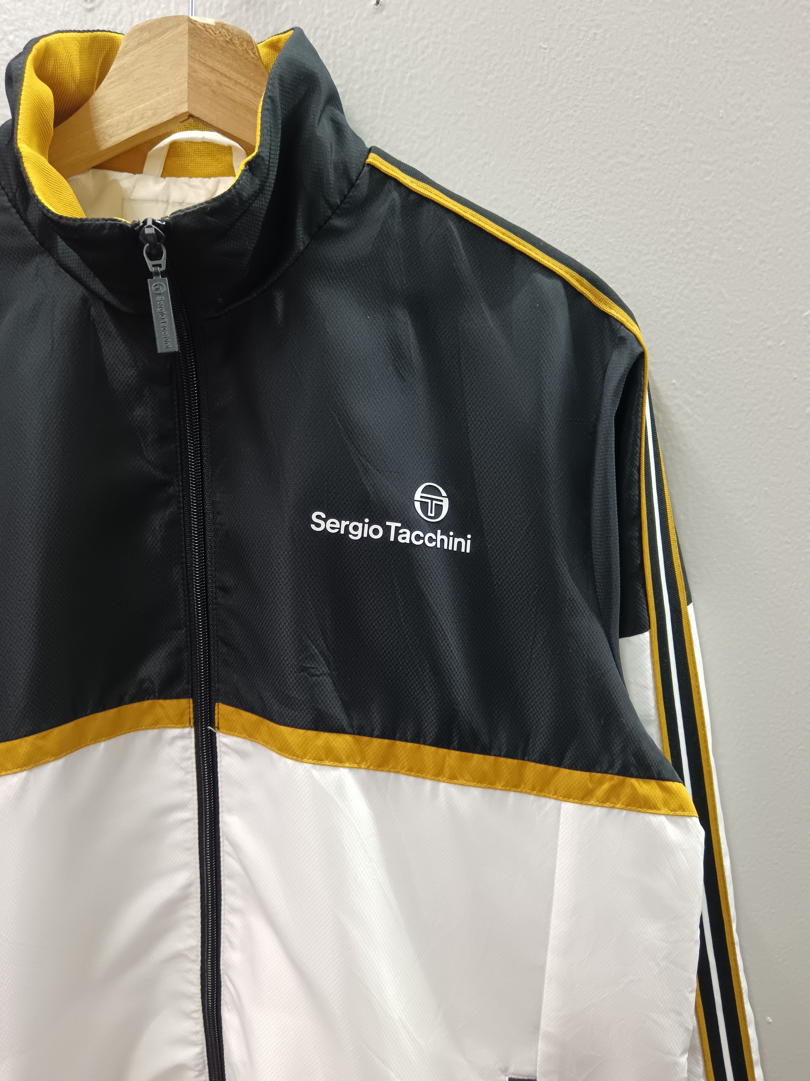 Other Sergio tacchini lista track top windbreaker jacket Size US L / EU 52-54 / 3 - 2 Thumbnail