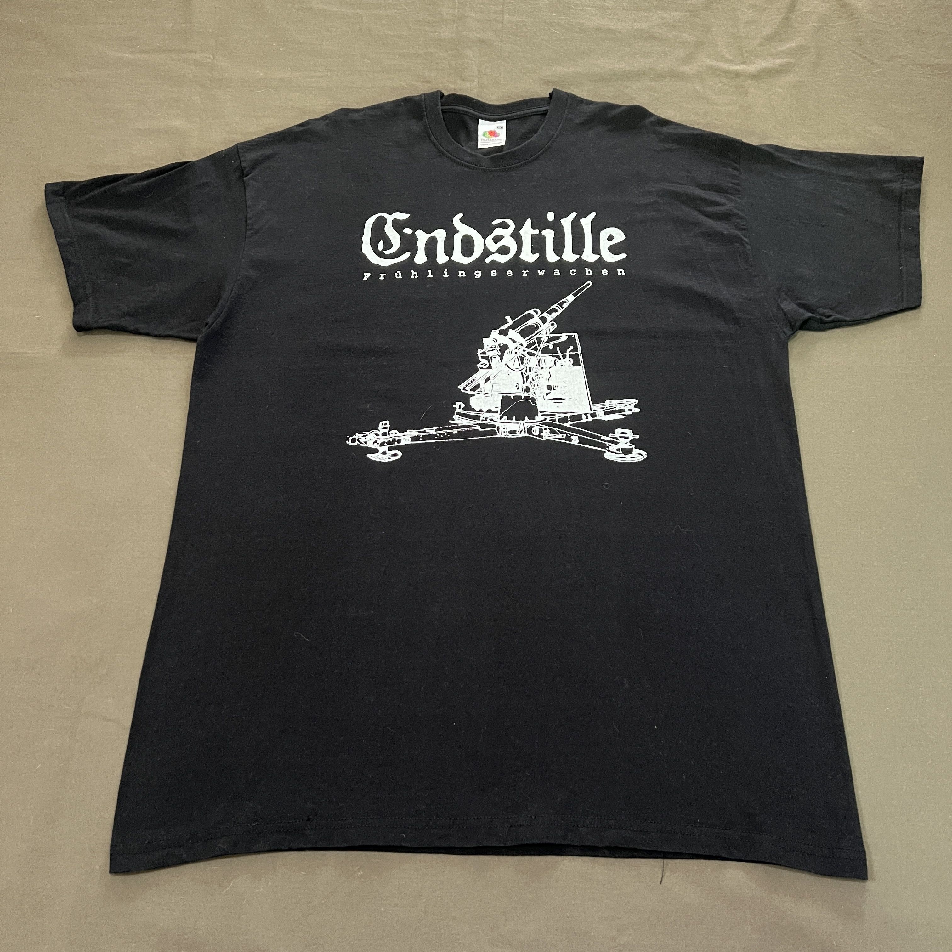 Band Tees × Vintage Vintage Endstille Chernobyl Black Metal Promo Tee XL Size US XL / EU 56 / 4 - 4 Thumbnail