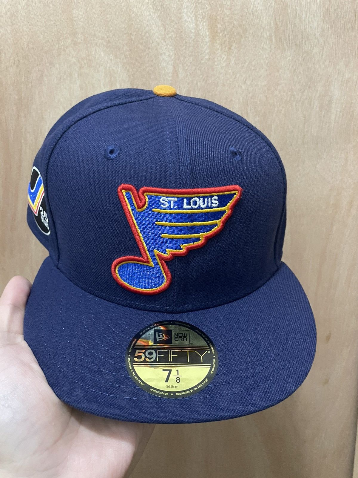 NHL × Vintage Topperz St. Louis blues 25 years size 7 1/8 new Size ONE SIZE - 1 Thumbnail