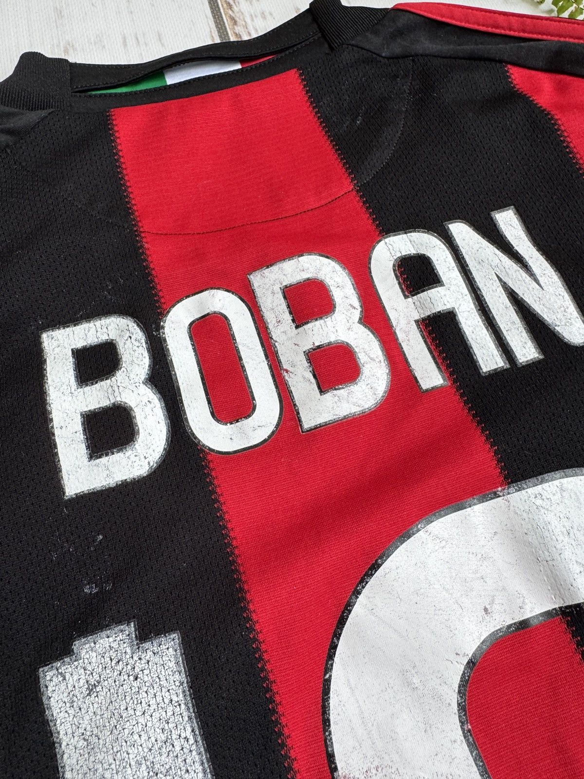 Adidas Soccer Jersey AC Milan 2010 2011 Adidas Patch Size US M / EU 48-50 / 2 - 11 Thumbnail