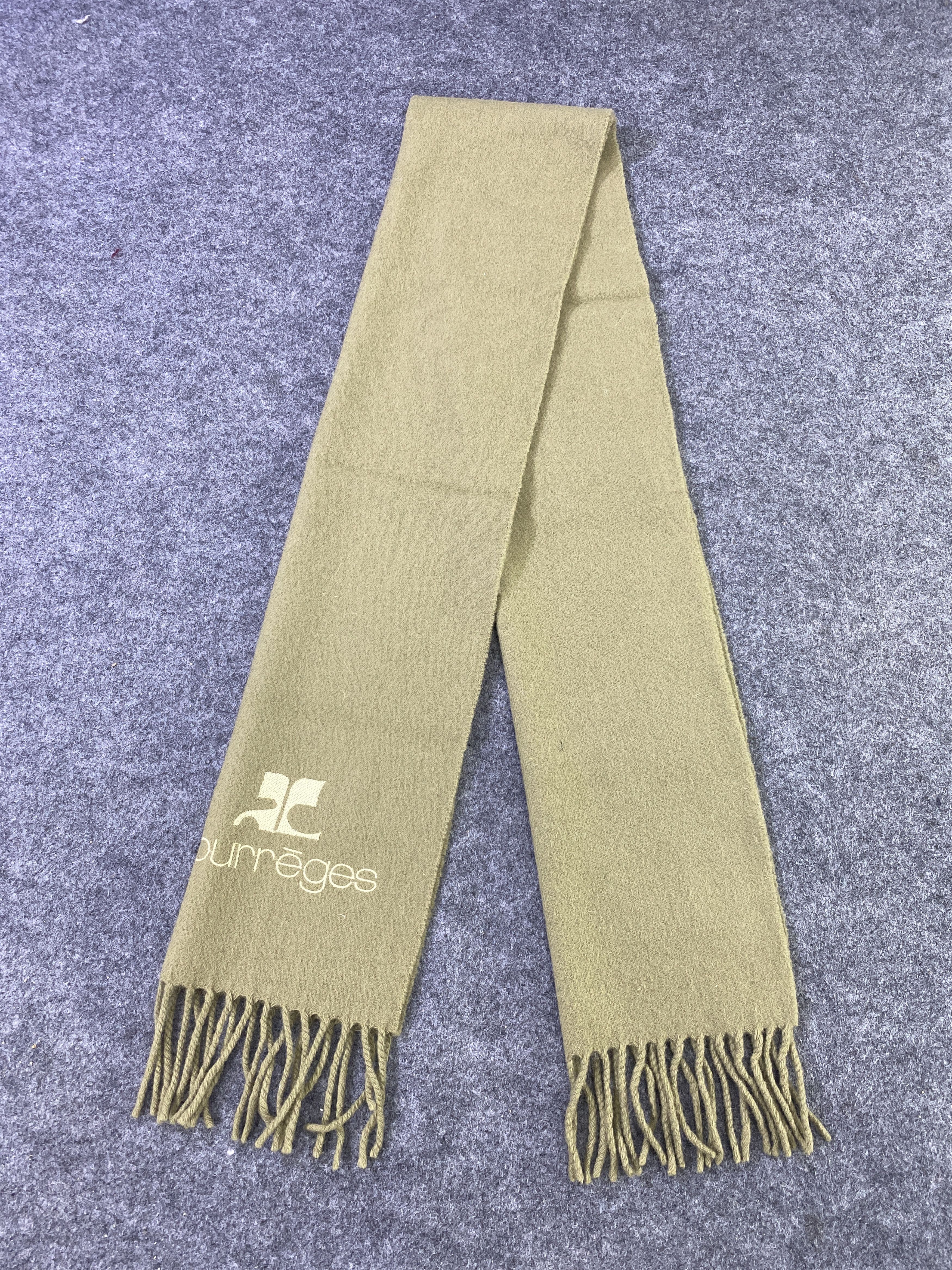 Courreges × Vintage Courreges Scarf / Muffler / Neckwear -T1023 Size ONE SIZE - 4 Thumbnail