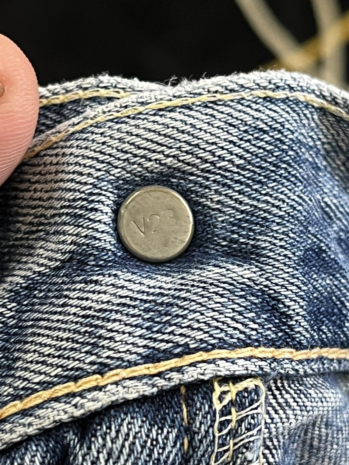 Levi's Vintage Levi’s 502 Faded Distressed Denim Size US 34 / EU 50 - 8 Thumbnail
